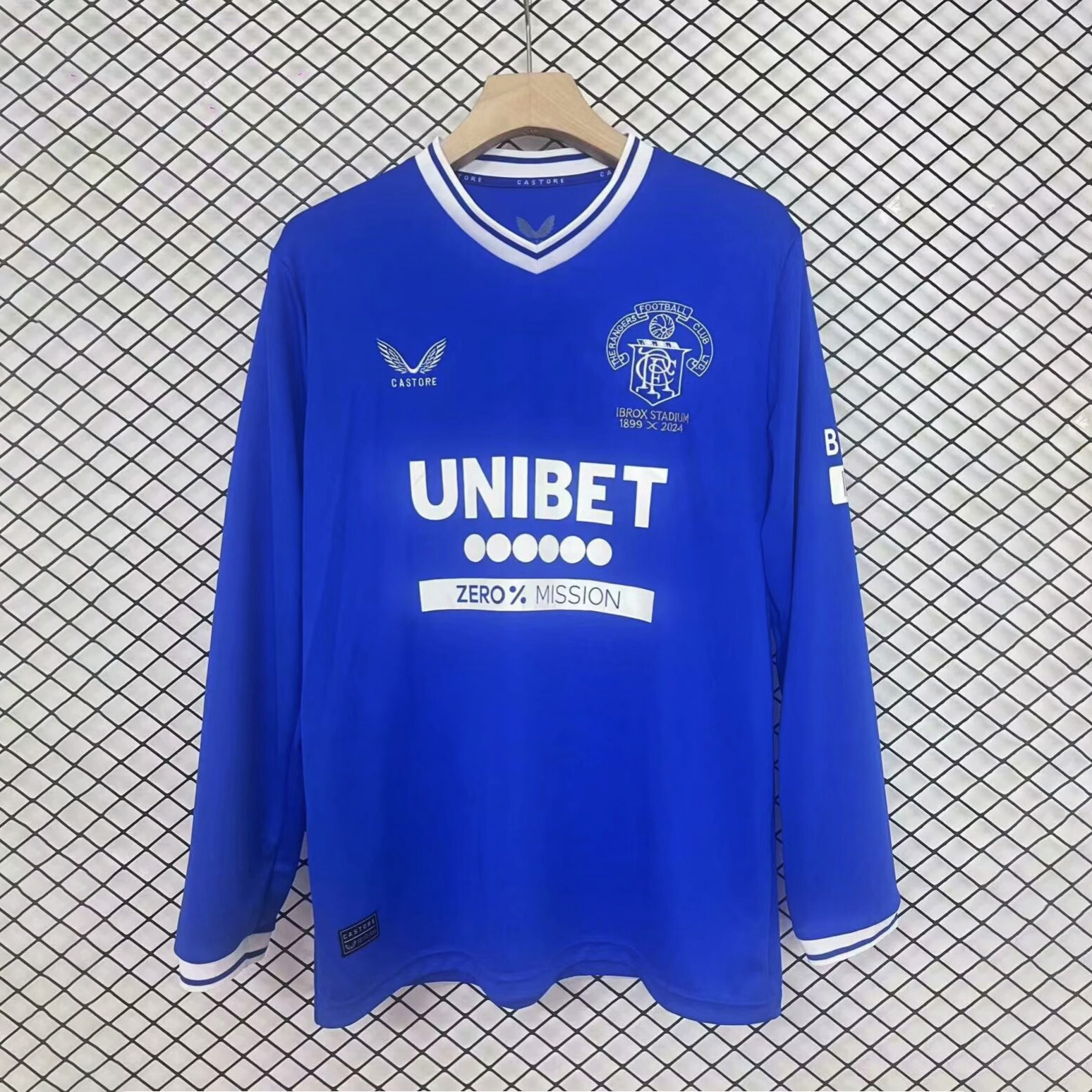 Glasgow Rangers 24-25 125-Years Heritage Long Sleeves Jersey - Fans Version - UnitedFutballJersey