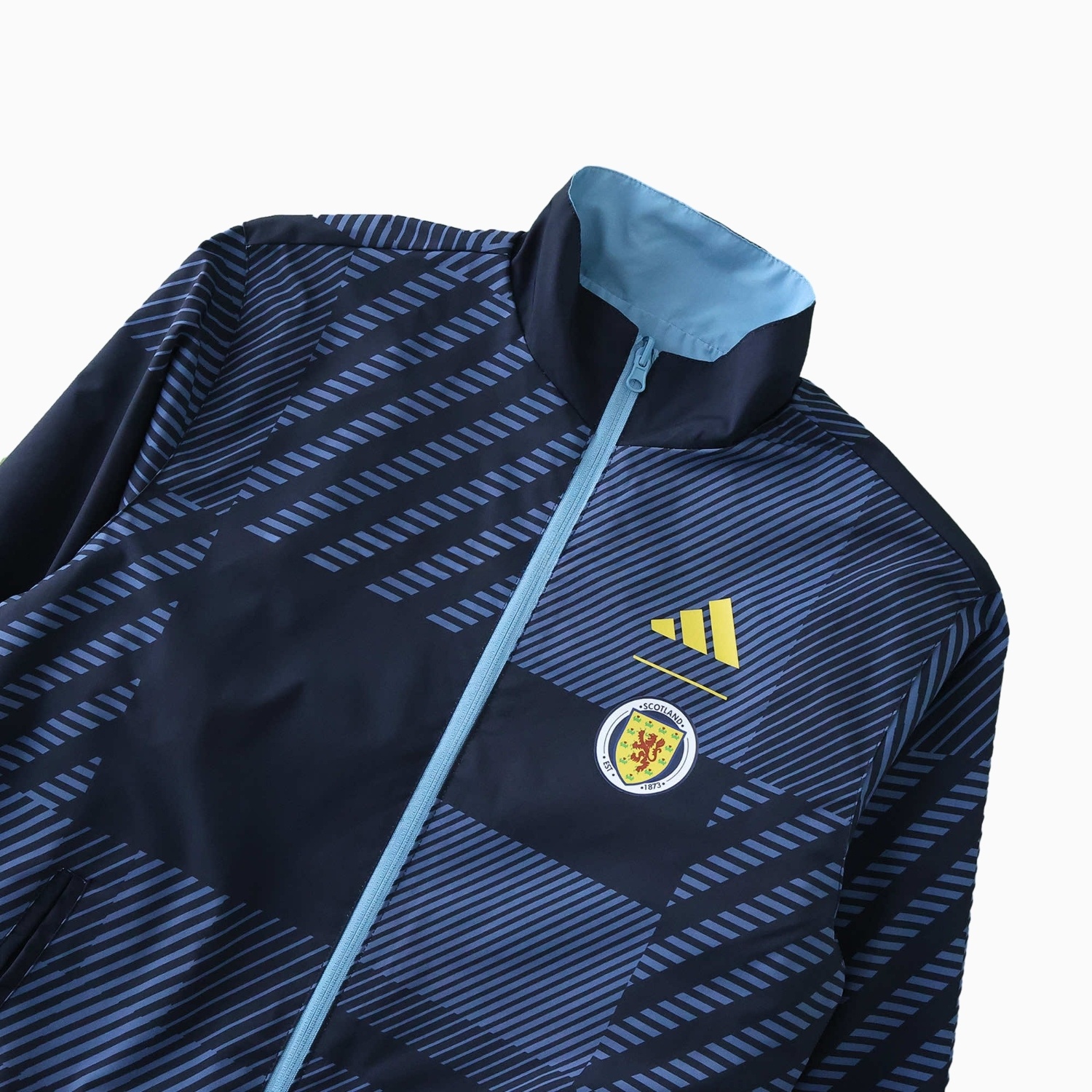 S-c-o.t l.a-n.d 24-25 Home Style Double Sided Reversible Windbreaker - Deep Blue - UnitedFutballJersey