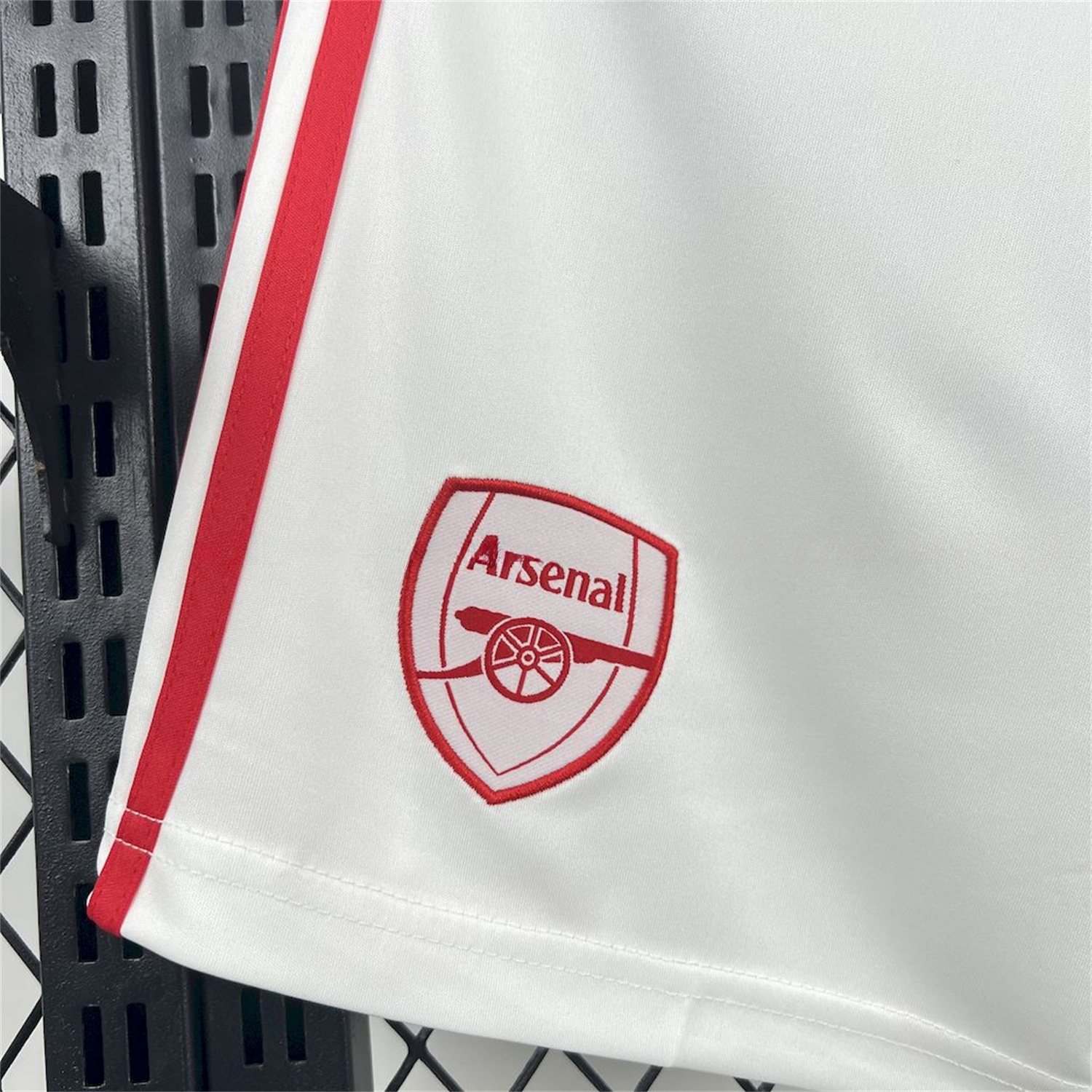 Arsenal 25-26 Home White Shorts - Fans Version - UnitedFutballJersey