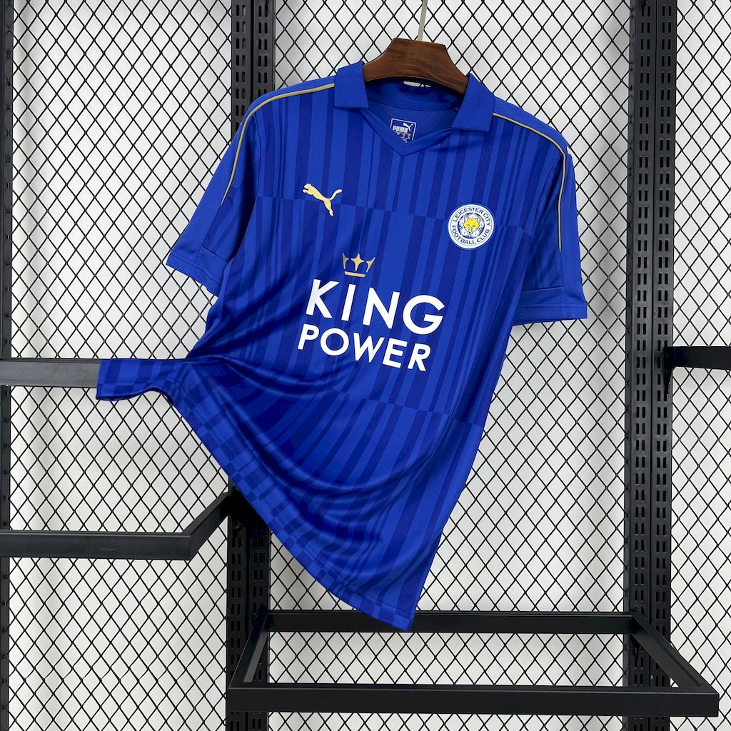 Retro Leicester City 2016-17 Home Jersey - UnitedFutballJersey