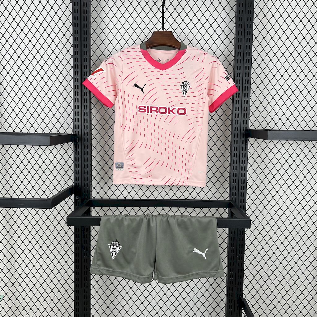 Sporting de Gijon 24-25 Third Kids Kit - UnitedFutballJersey
