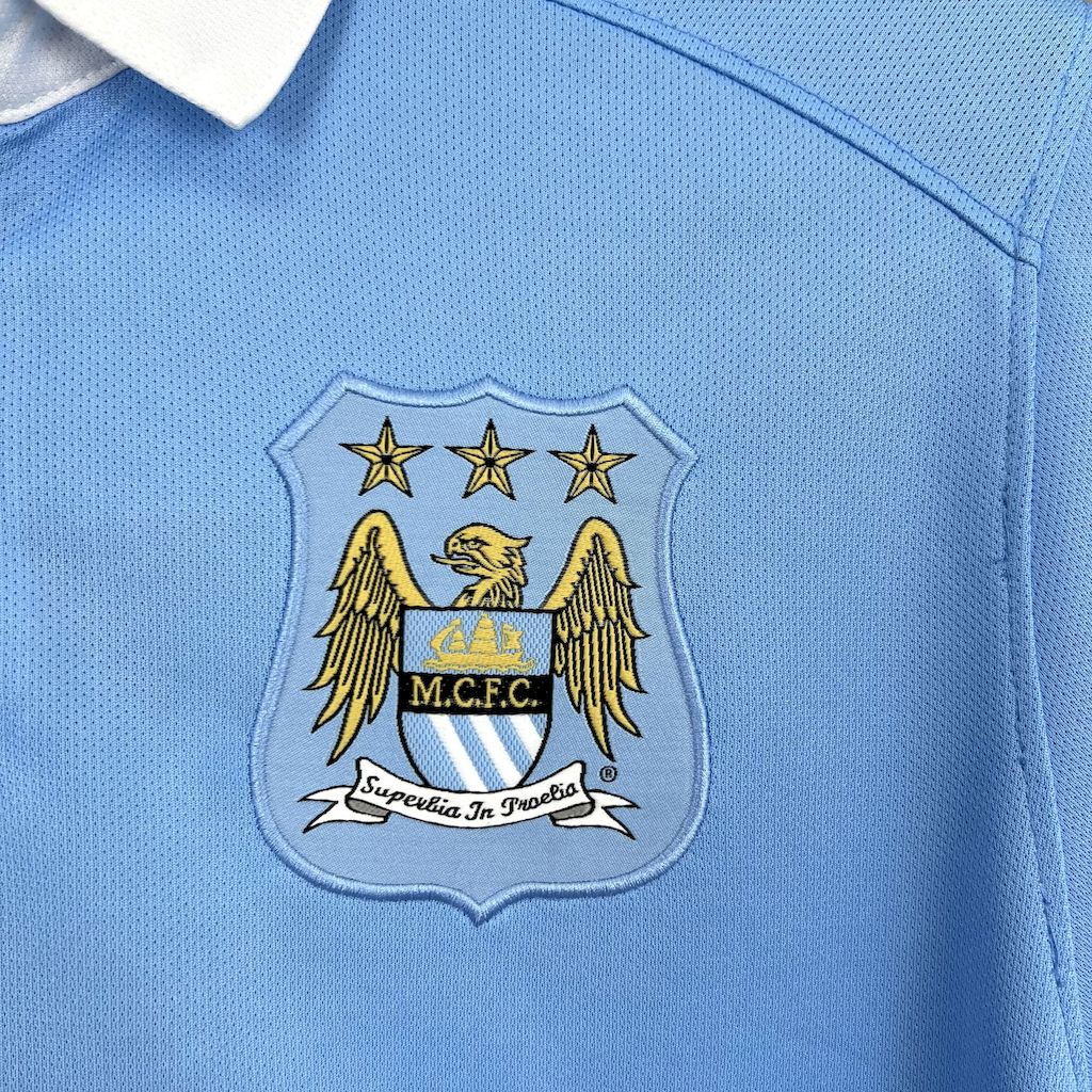 Retro Manchester City 2015-16 Home Jersey - UnitedFutballJersey