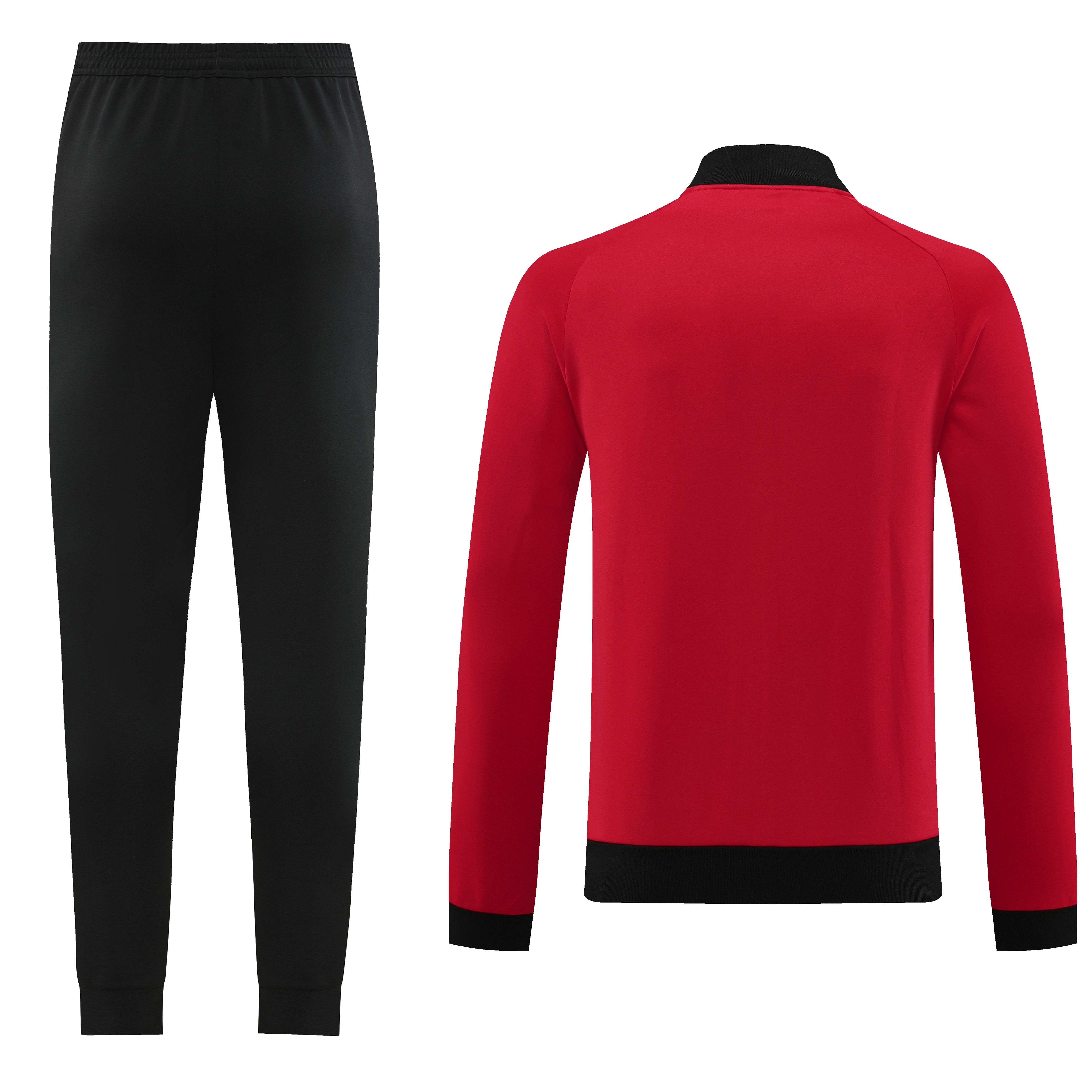 23-24 AC Milan Red Jacket Suit - UnitedFutballJersey