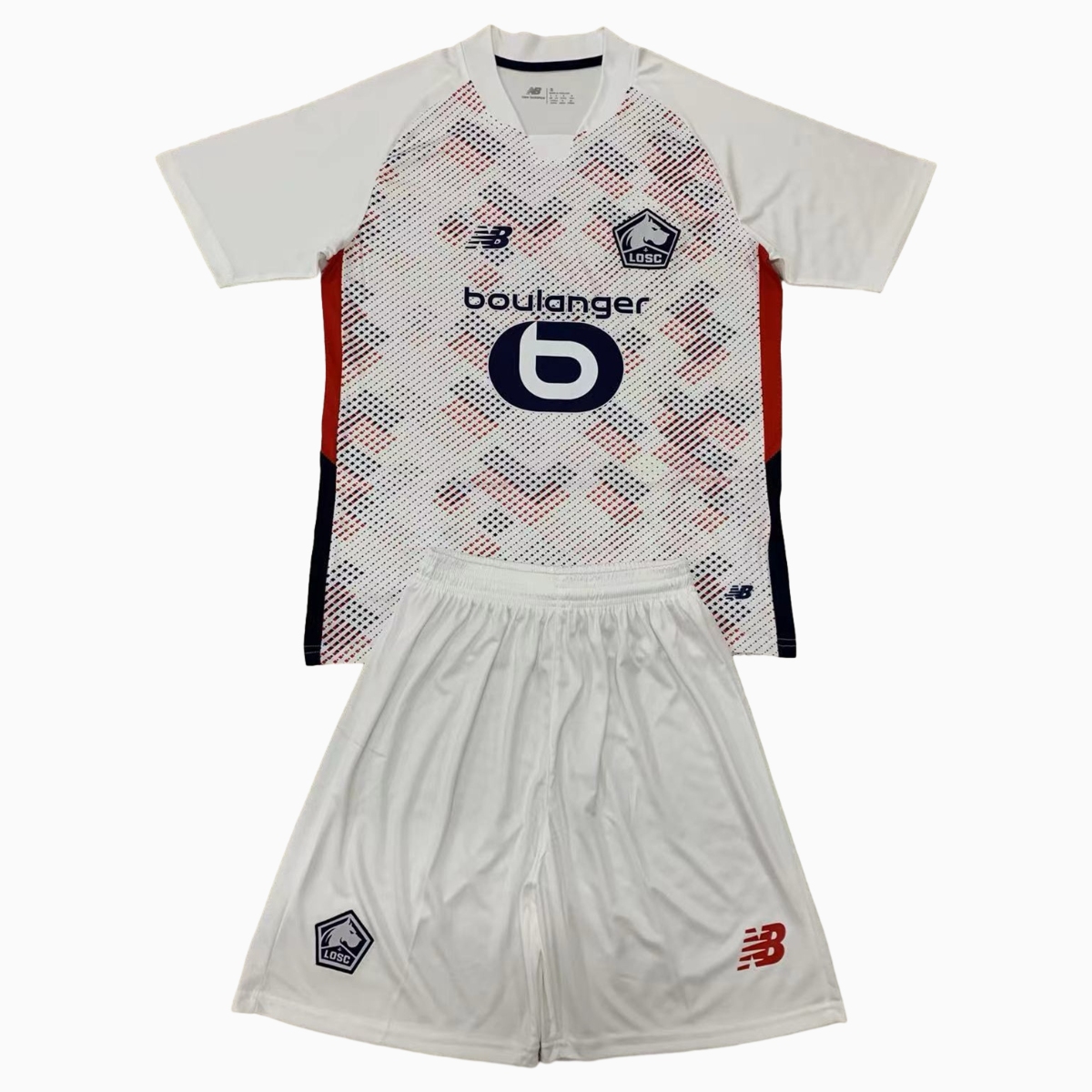 Lille 24-25 Away Men's Adult Jersey Set - Fans Version - UnitedFutballJersey