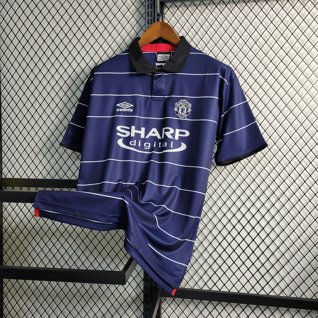 Manchester United Retro 99-00 Away Jersey - UnitedFutballJersey