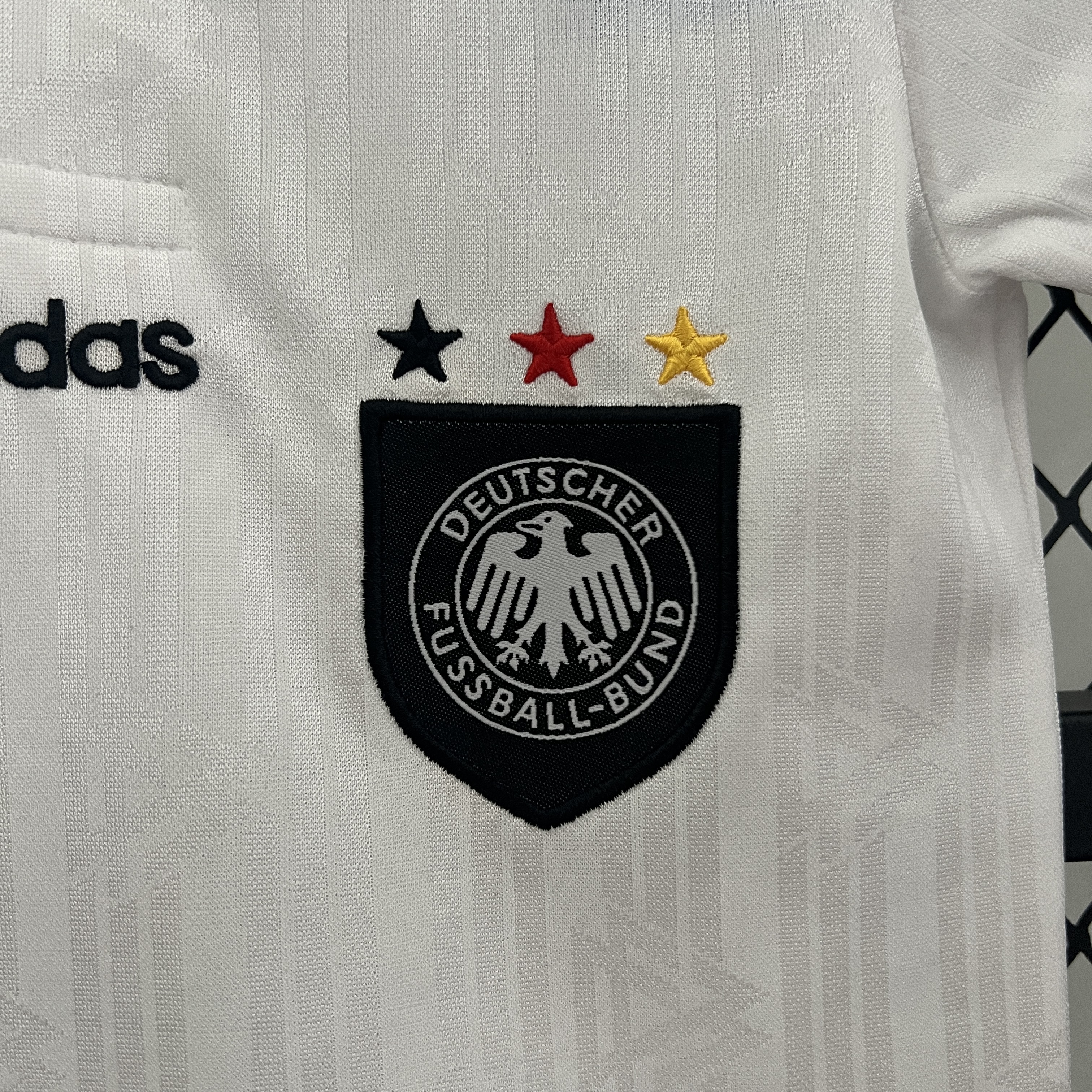Retro Germany 1996 Home Stadium Kids Kit - UnitedFutballJersey