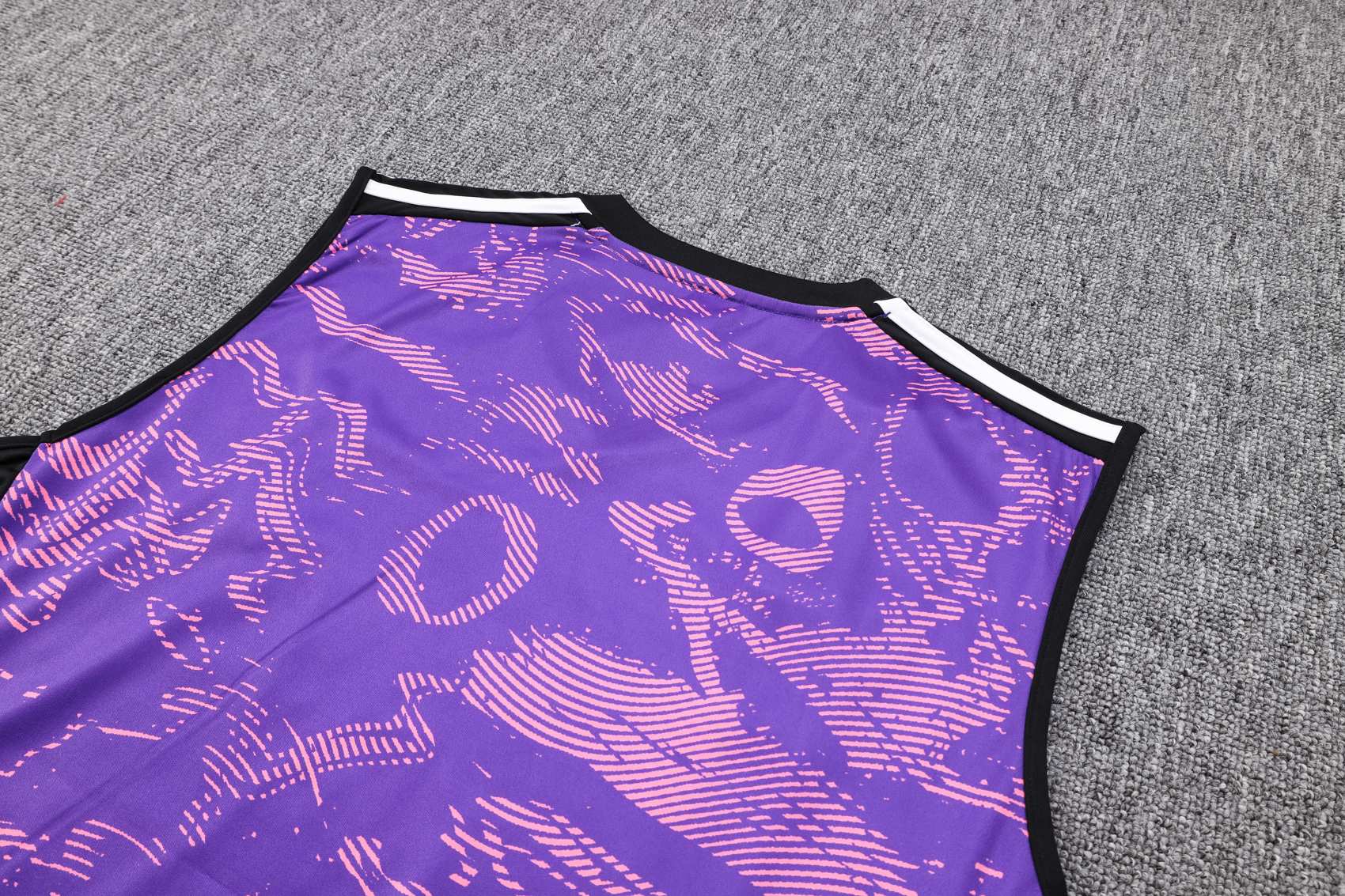 23-24 Juventus purple Training Vest Suit - UnitedFutballJersey