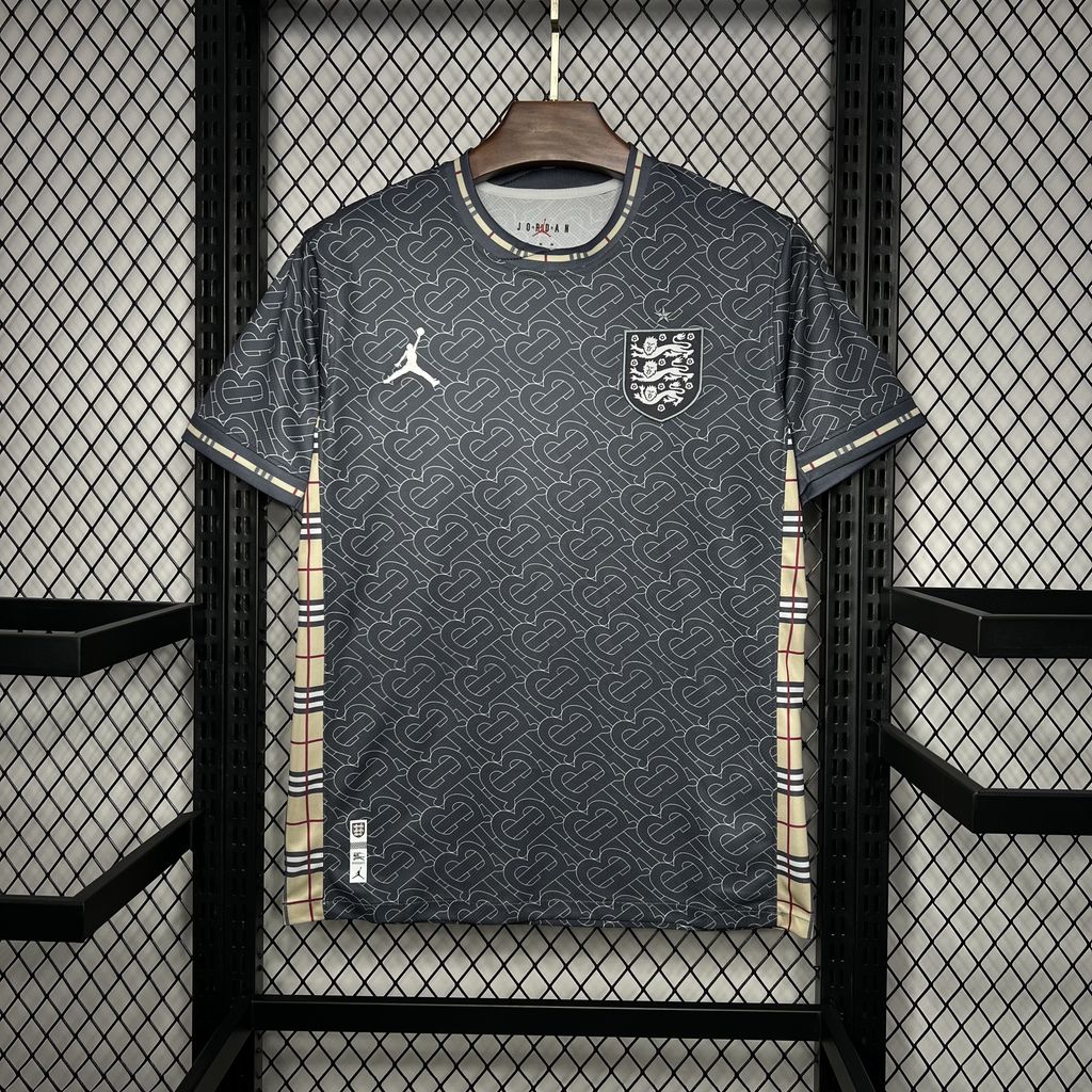 England 2024 EURO JD Special Version Jersey - Fans Version - UnitedFutballJersey