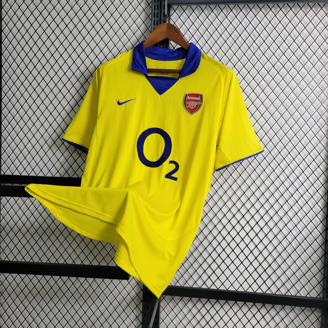 Retro Arsenal 2003-05 Away Stadium Jersey - UnitedFutballJersey