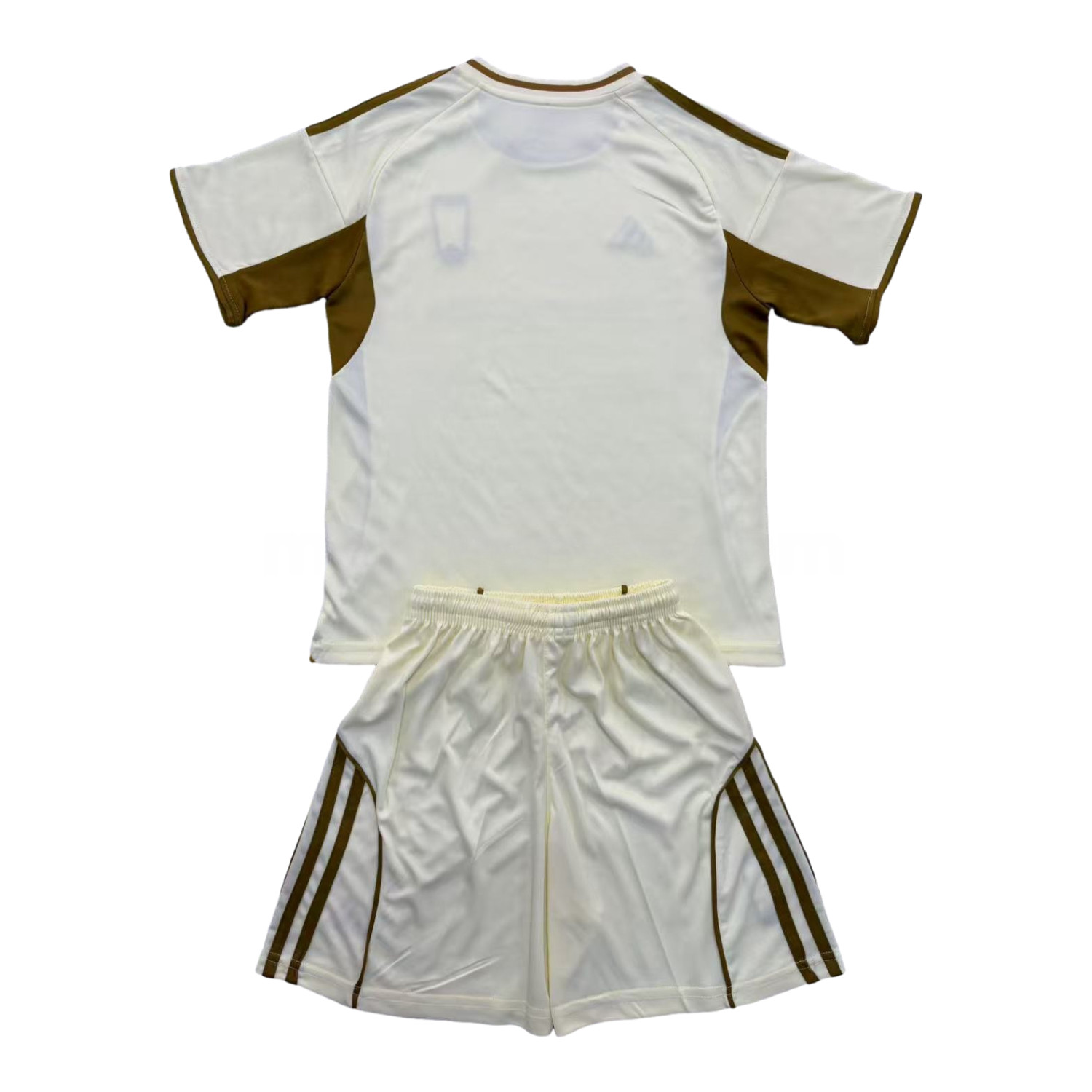 Columbus Crew 25-26 Light Yellow Pre-Match Training Kids Kit - UnitedFutballJersey