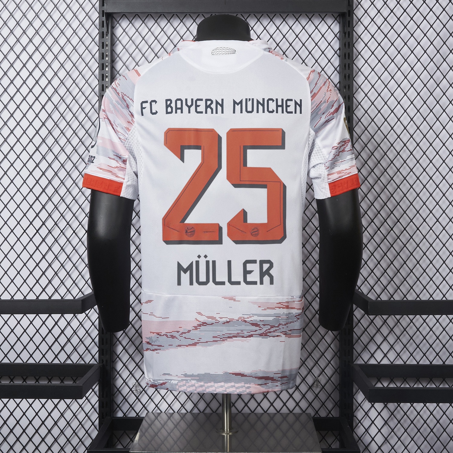 Bayern Munich 25-26 Away White Jersey - Player Version - UnitedFutballJersey