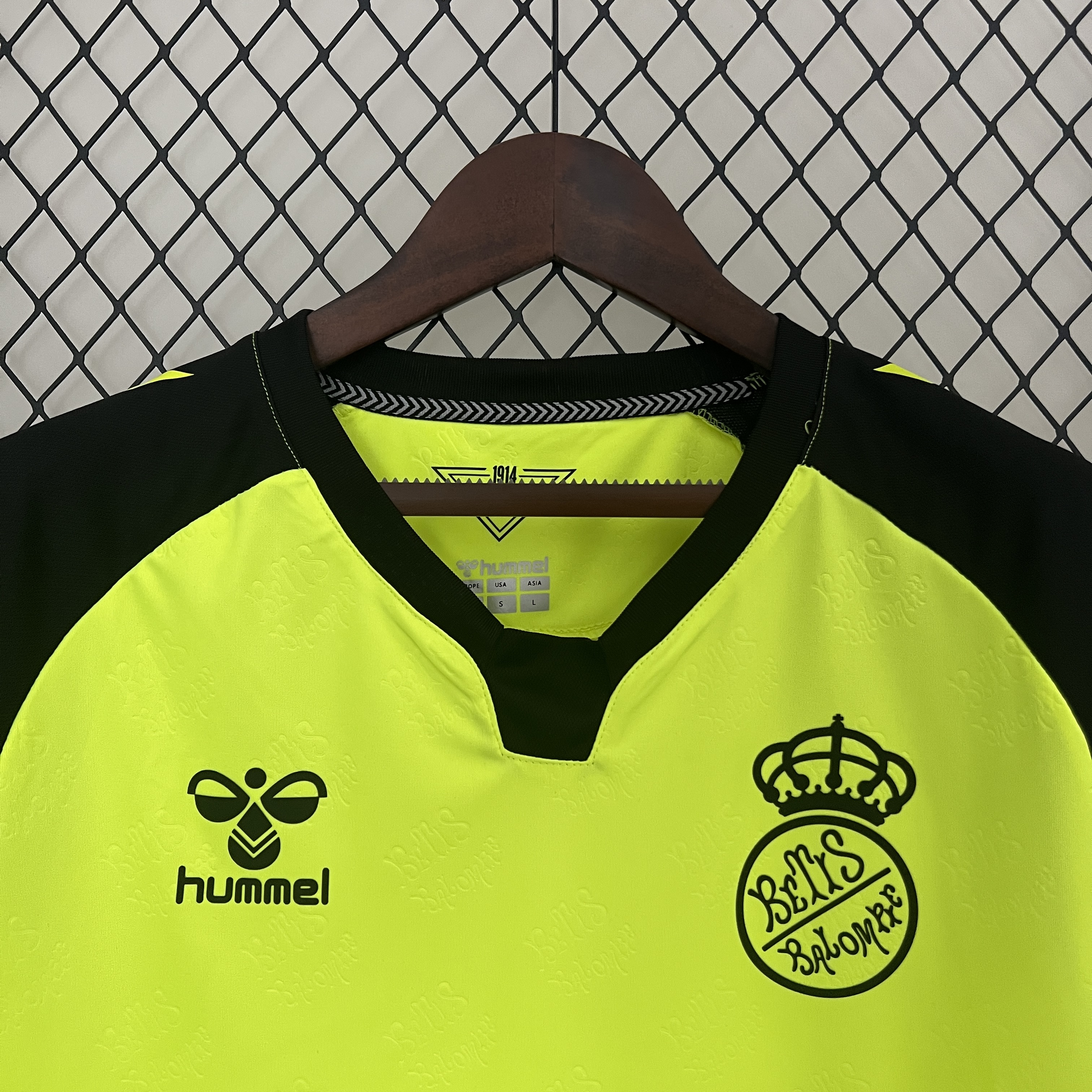 Real Betis 24-25 Away Jersey with Sponsor - Fans Version - UnitedFutballJersey