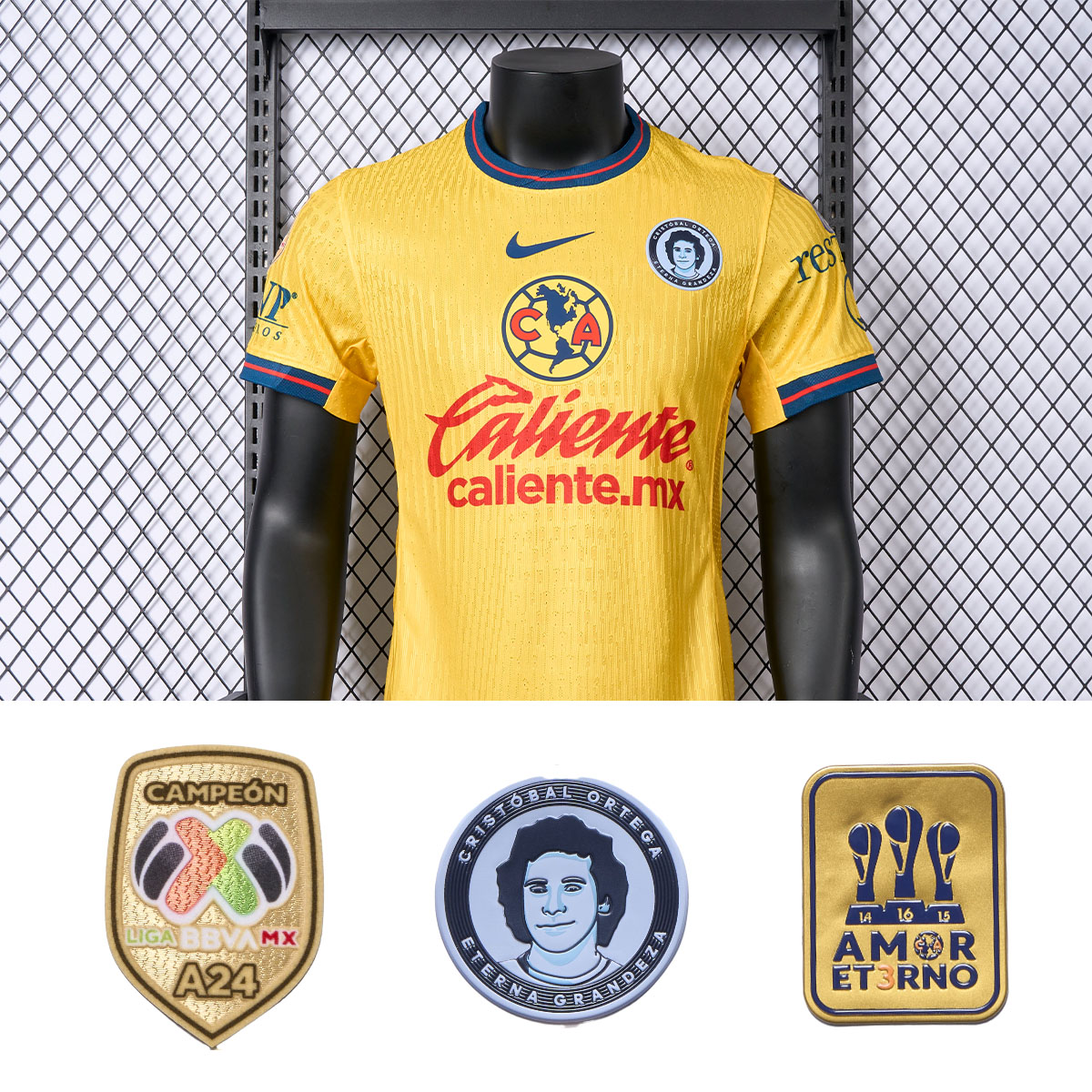 Club América 24-25 Home Jersey - Player Version - UnitedFutballJersey