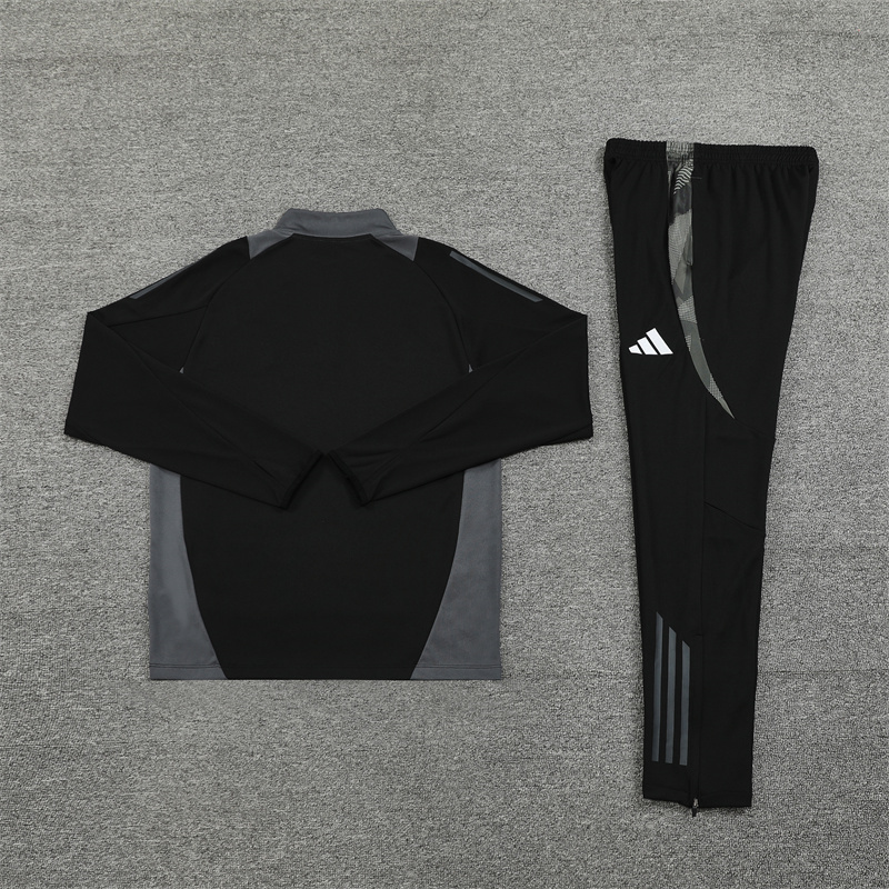 Al Nassr Riyadh Victory 24-25 Long Sleeve Training Set - Black - UnitedFutballJersey