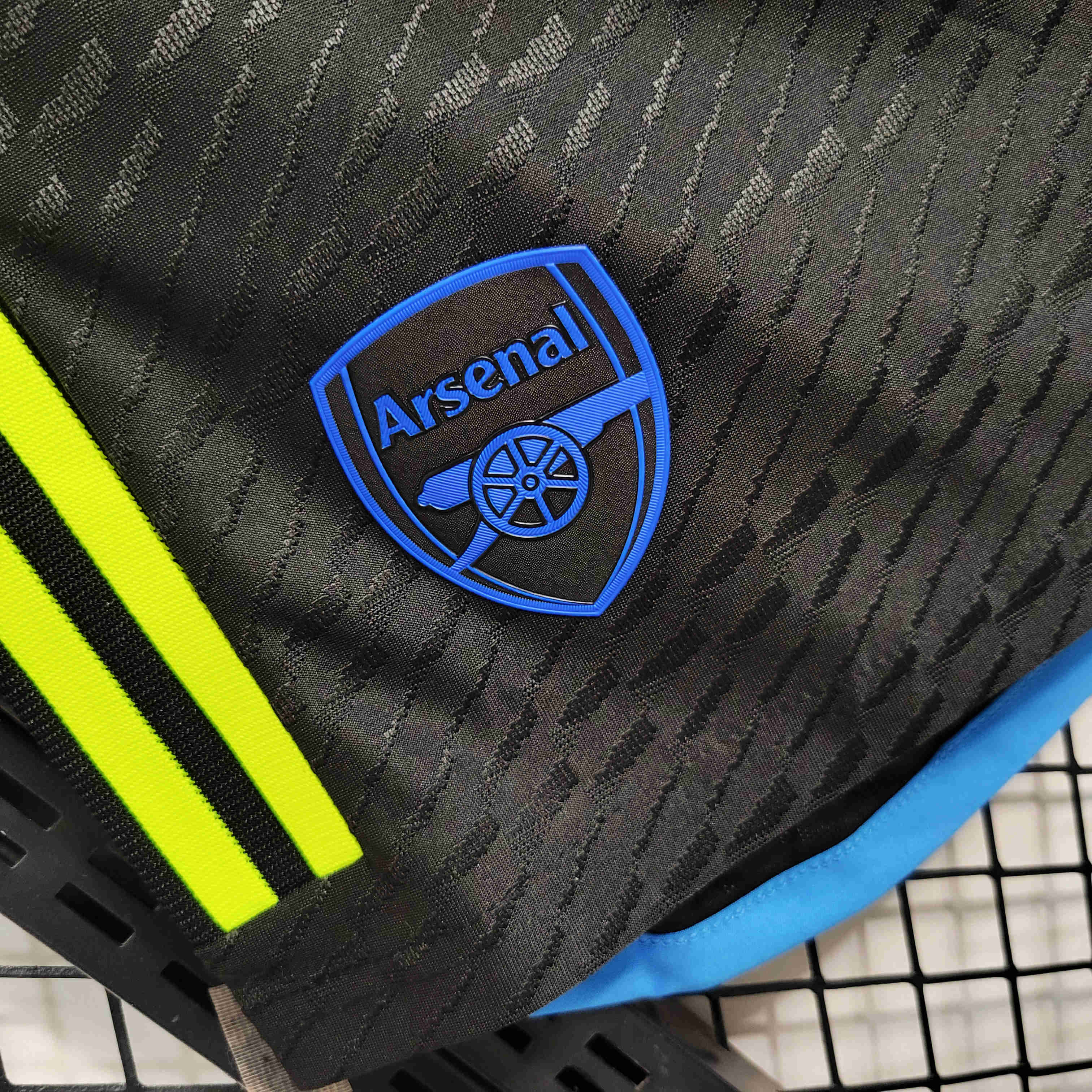 Arsenal 23-24 Black Shorts - Player Version - UnitedFutballJersey