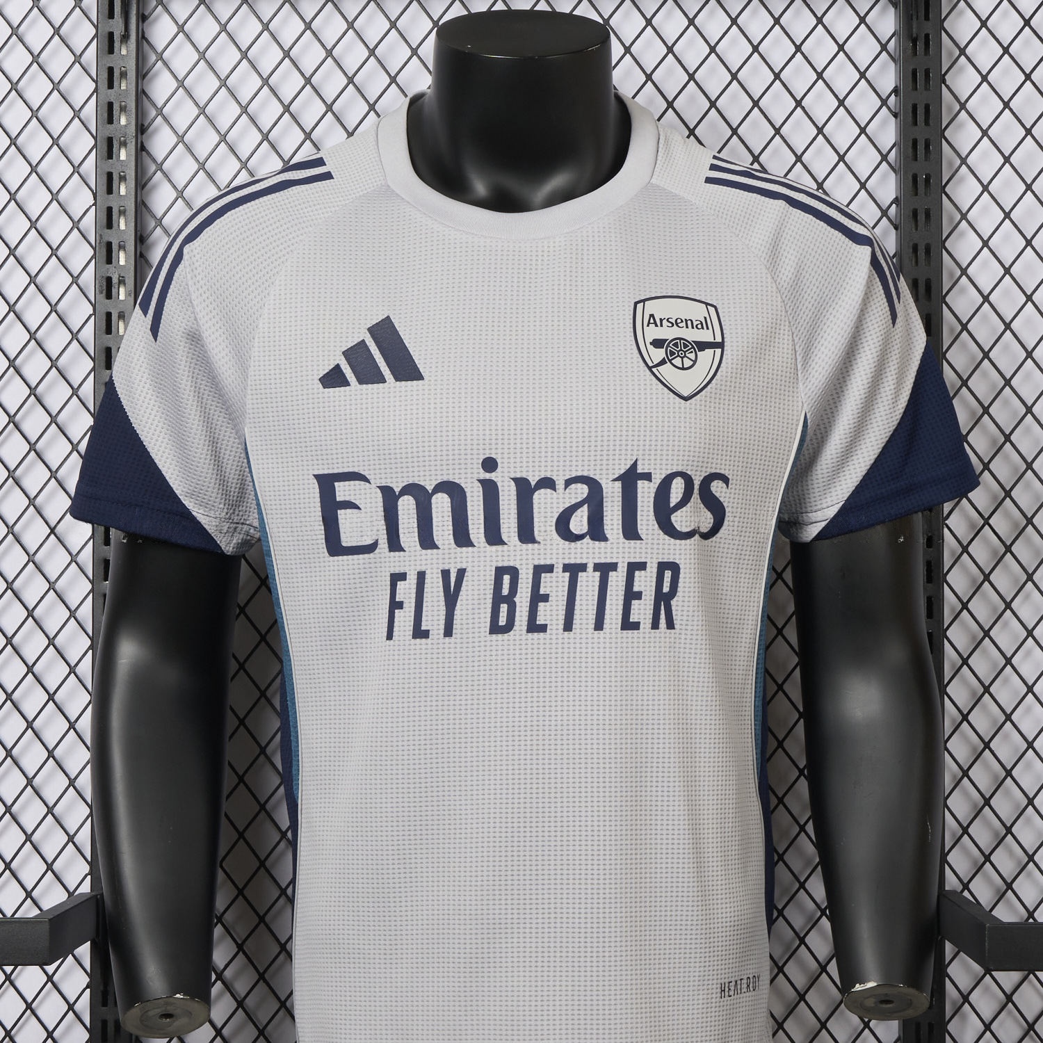 Arsenal 25-26 White Training Jersey - Player Version - UnitedFutballJersey