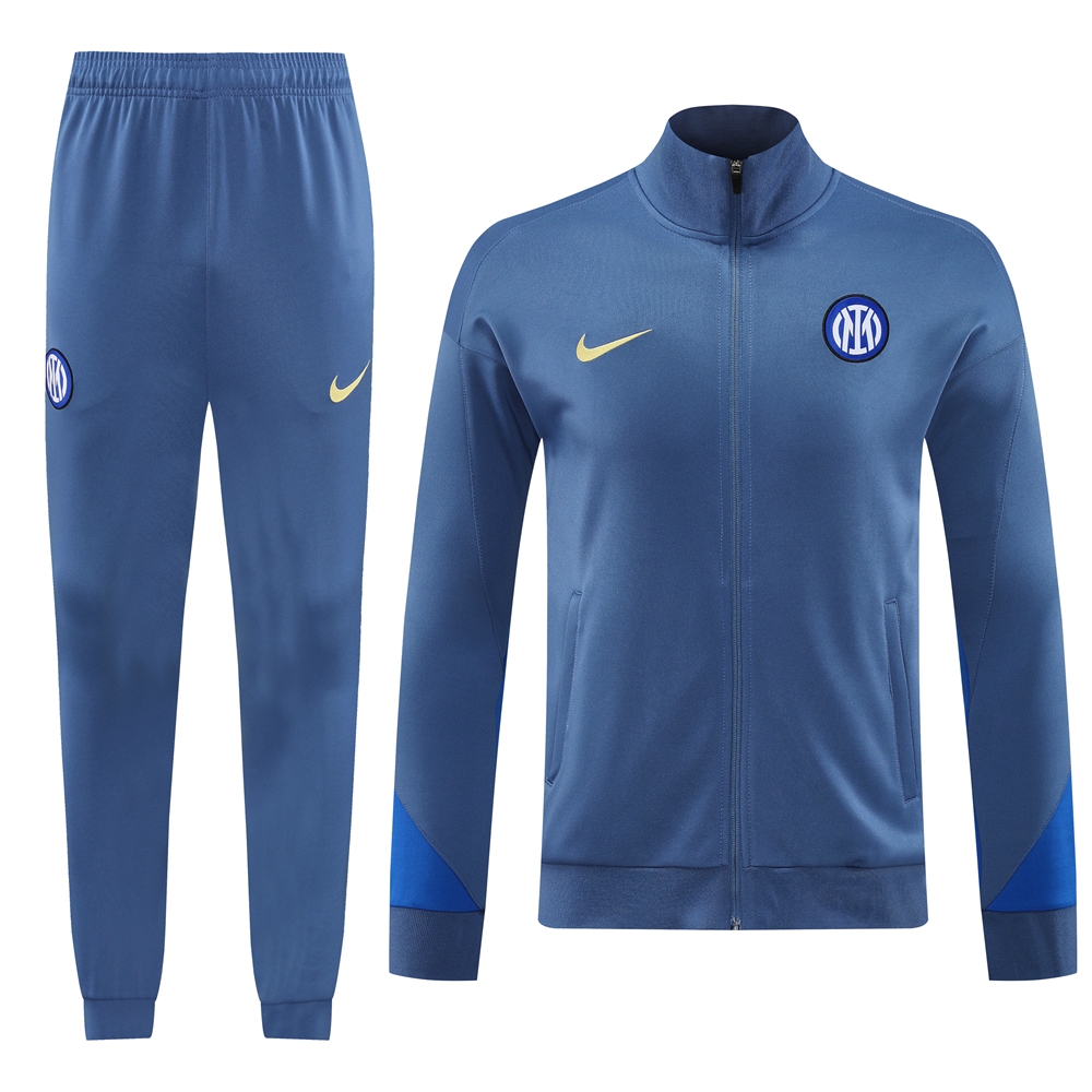 Inter Milan 24-25 Jacket Training Tracksuit - Light Blue - UnitedFutballJersey