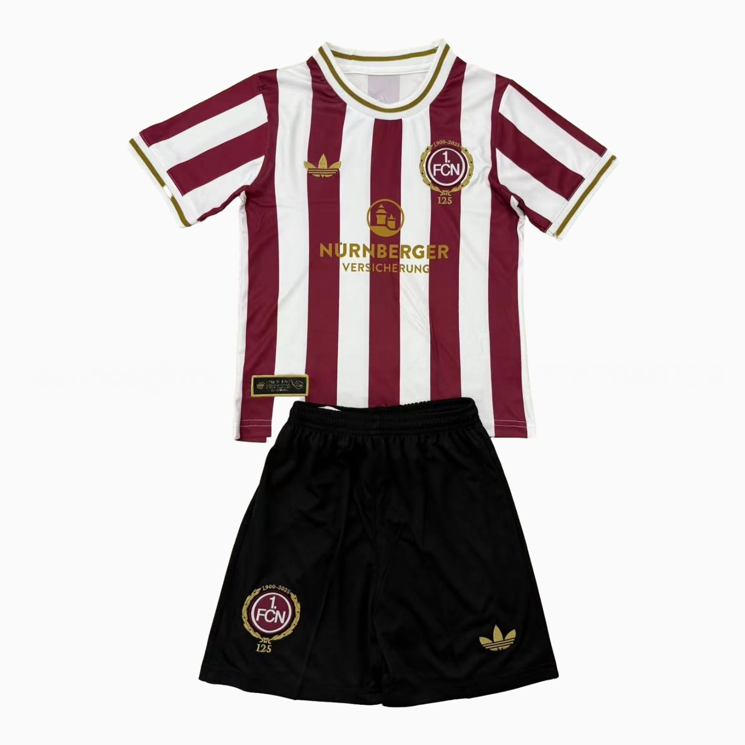 Nürnberg 24-25 125-Year Anniversary Men's Adult Jersey Set - Fans Version - UnitedFutballJersey