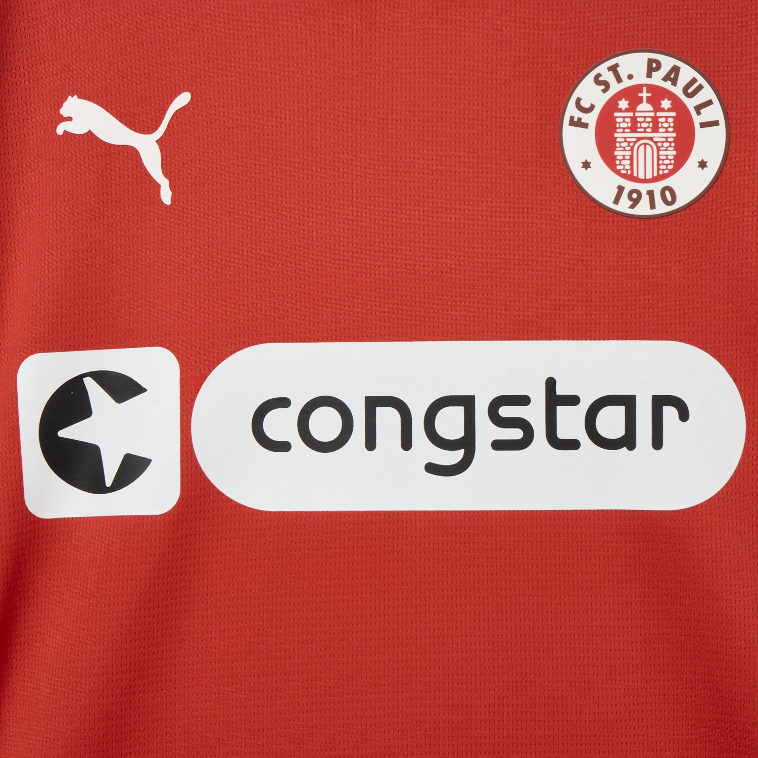 St. Pauli 25-26 Fourth Red Jersey - Fans Version - UnitedFutballJersey