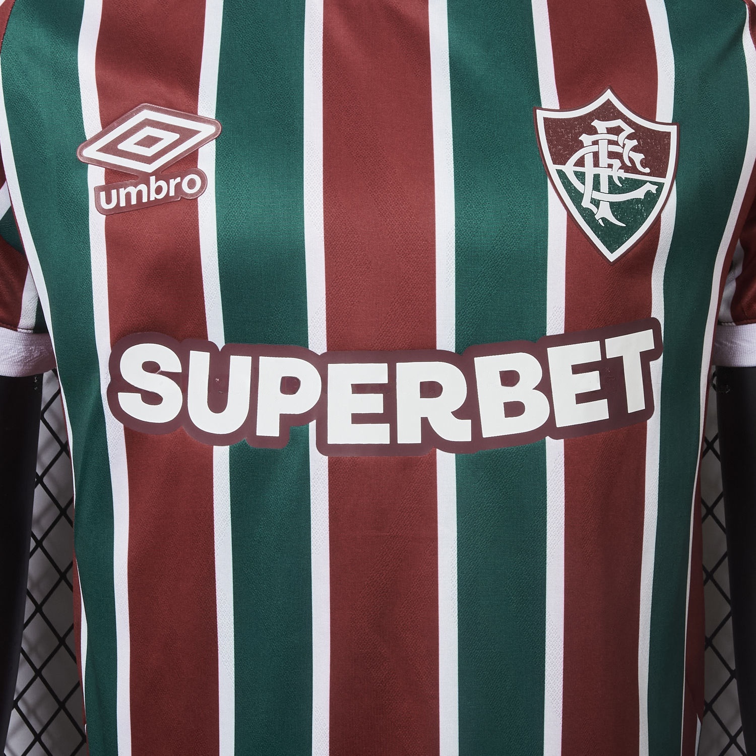 Fluminense 25-26 Home Jersey With Chest Sponsor - Player Version - UnitedFutballJersey