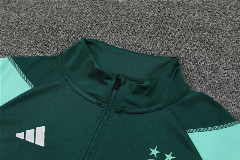 Algeria 23-24 Long Sleeve Training Set -Green - UnitedFutballJersey