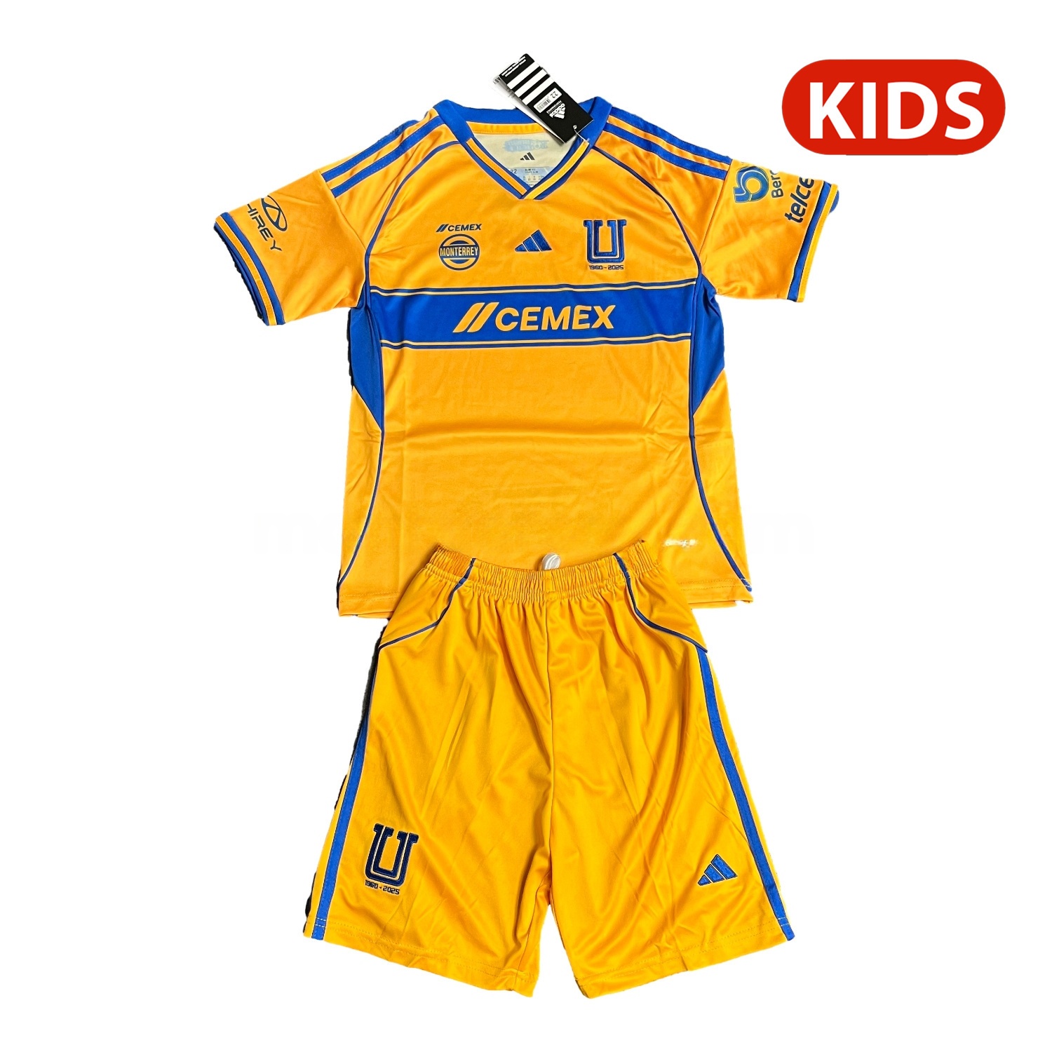 Tigres UANL 25-26 Home Kids Kit - UnitedFutballJersey