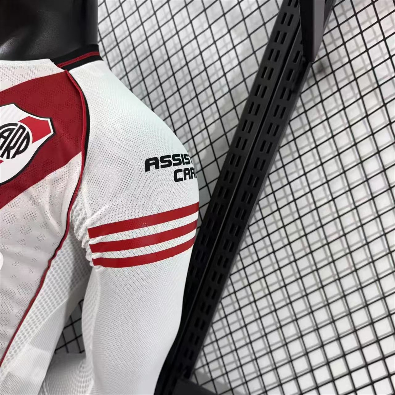 River Plate 25-26 Home Long Sleeves Jersey with New Sponsors - Player Version - UnitedFutballJersey