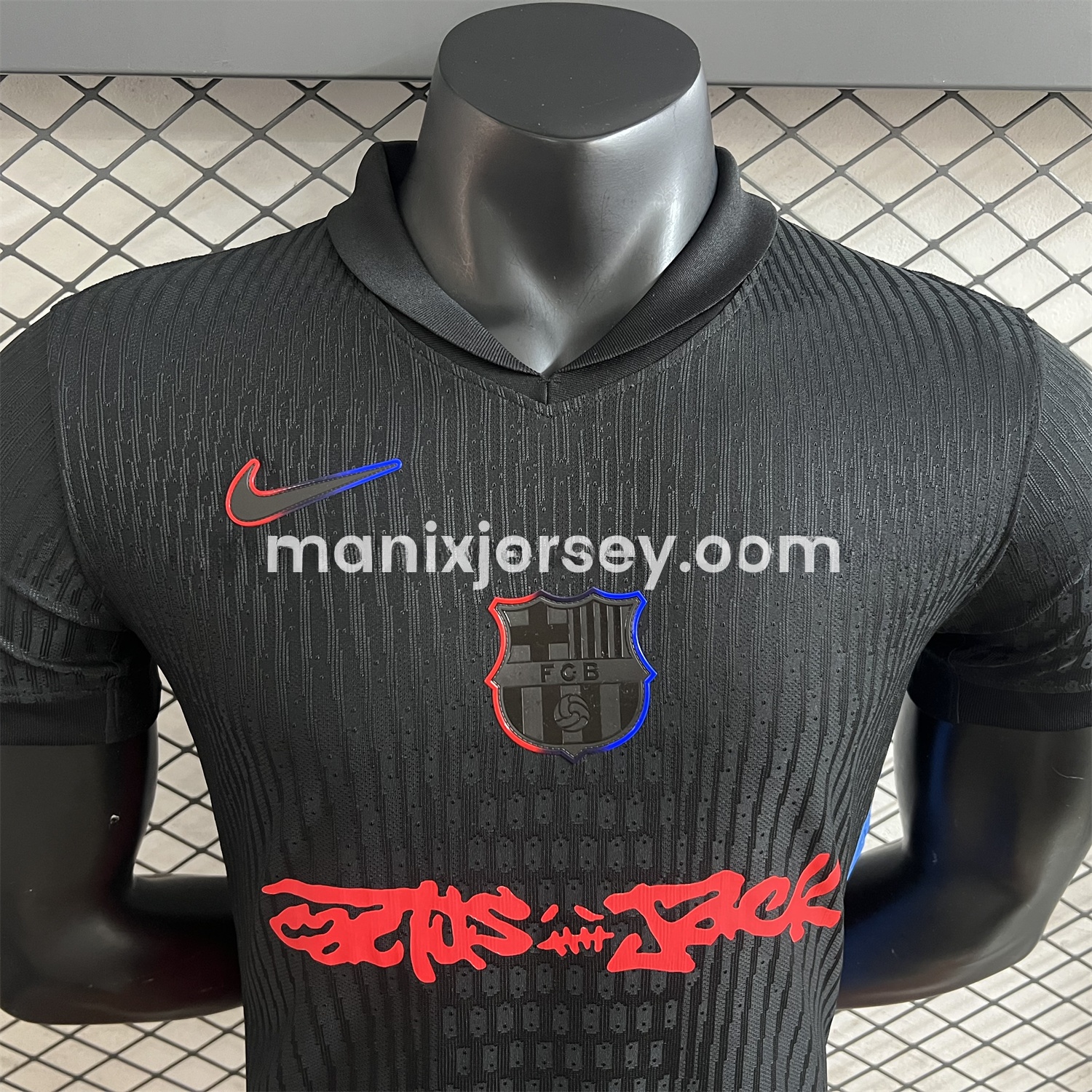 Barcelona x Travis Scott New 24-25 Away Jersey - Player Version - UnitedFutballJersey