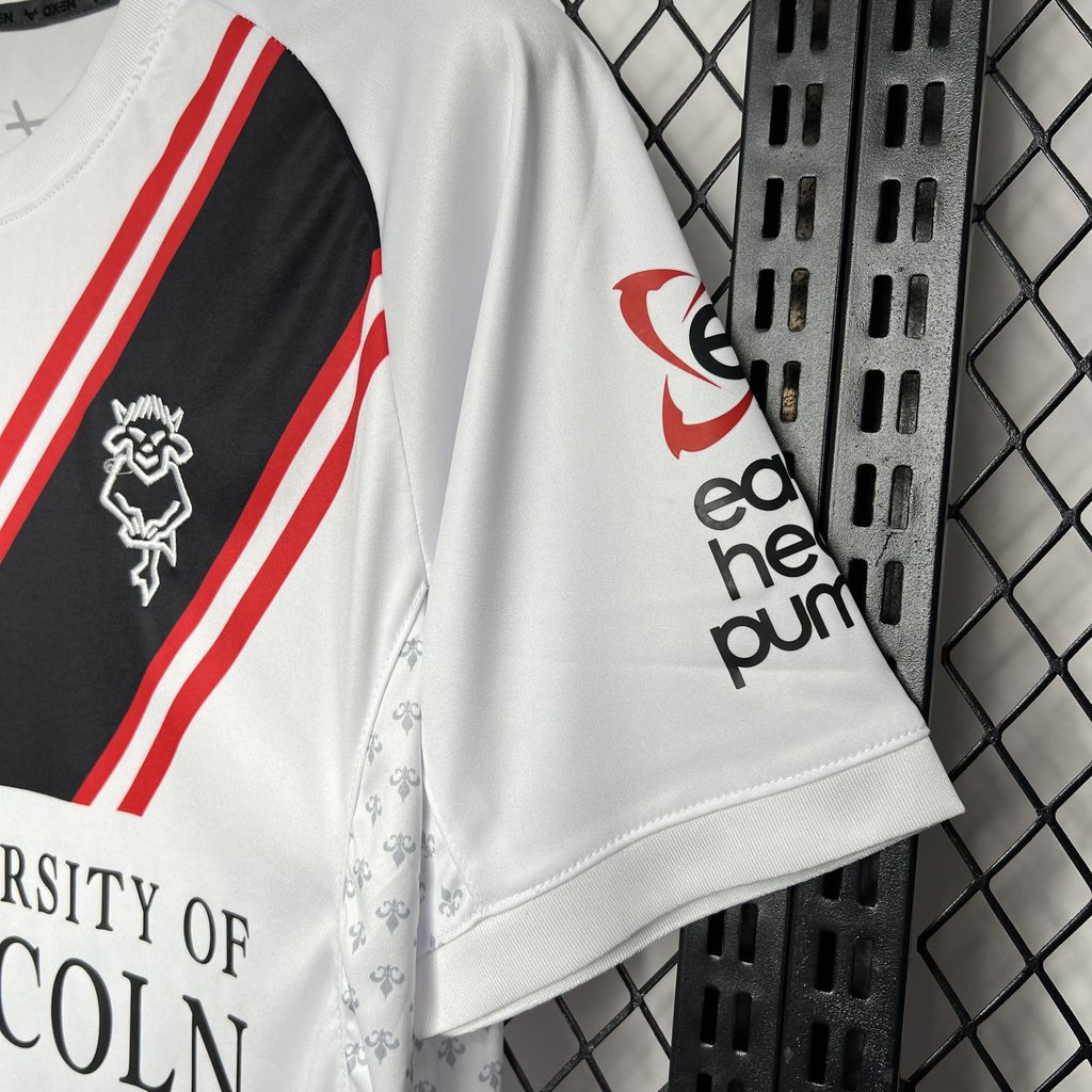 Lincoln City 24-25 Away Jersey - Fans Version - UnitedFutballJersey