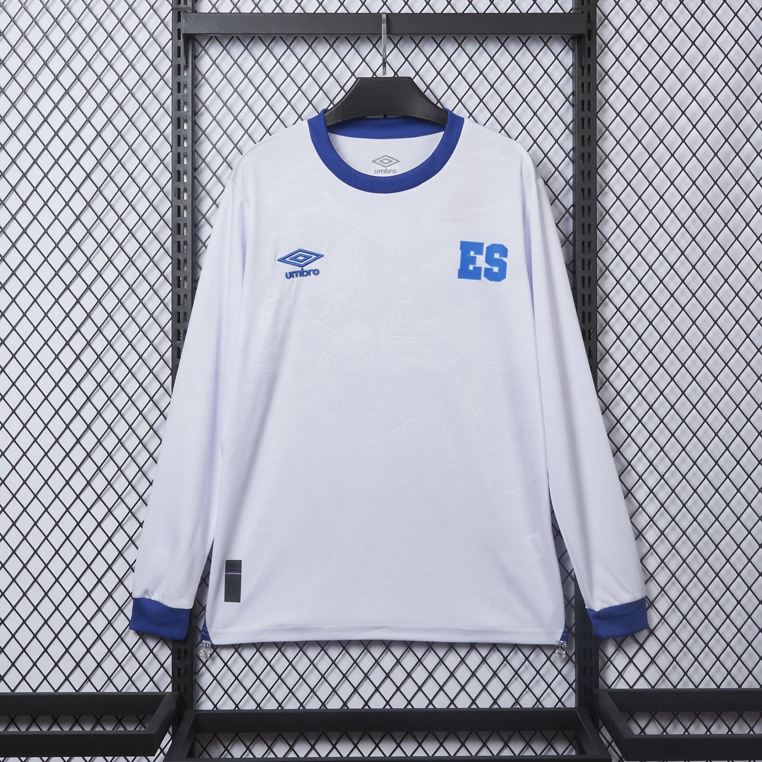 El Salvador 2025-26 Away Long Sleeve Jersey - Fans Version - UnitedFutballJersey