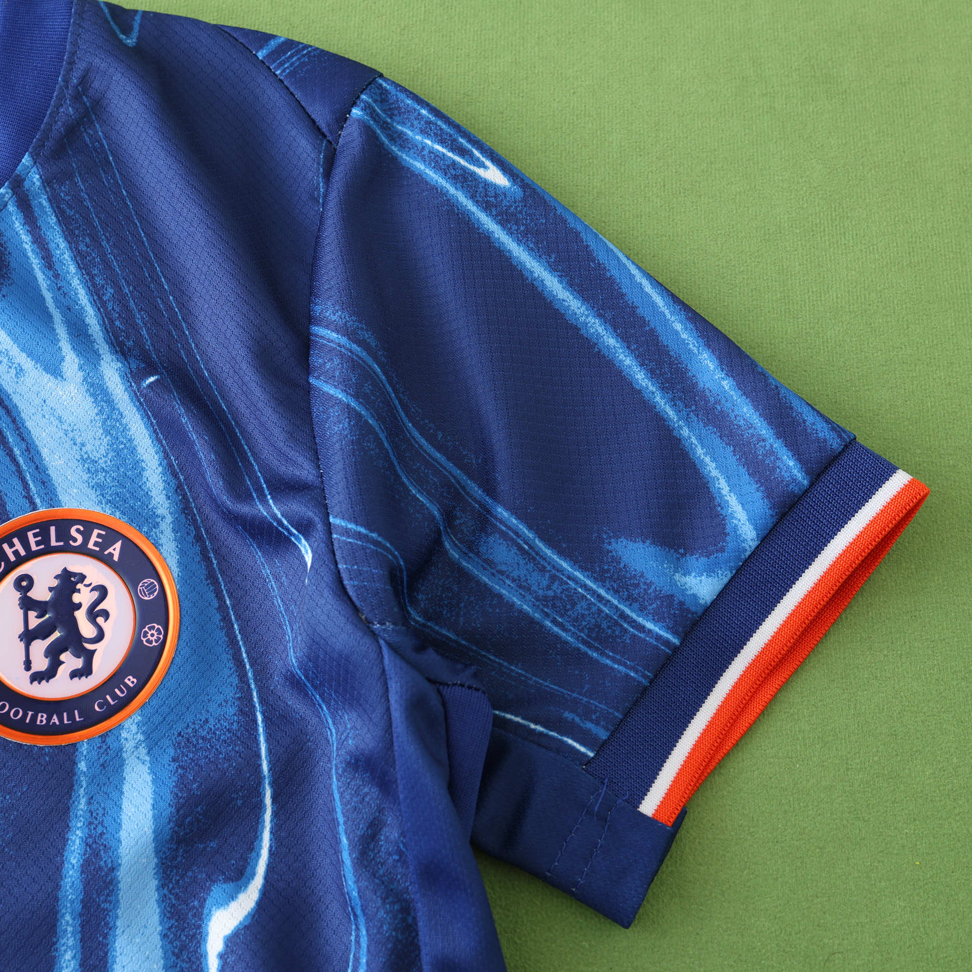 CHELSEA 24-25 Home Unsponsored Kids Kit - UnitedFutballJersey