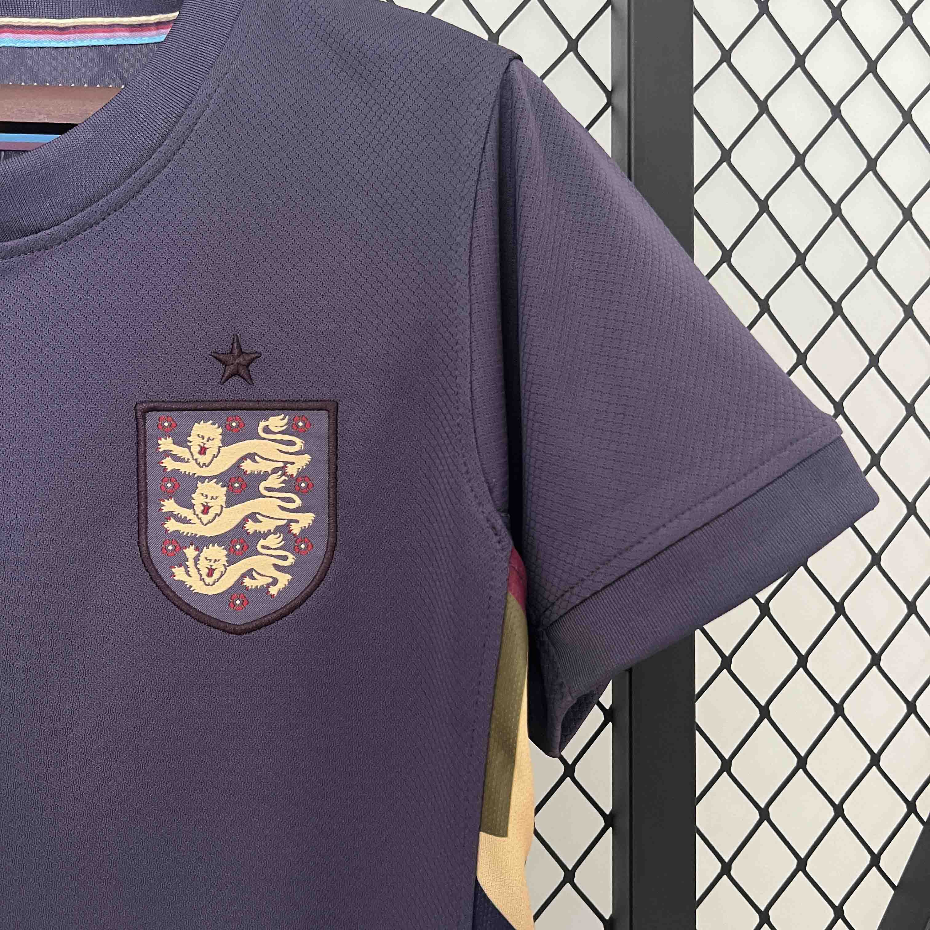Women's England 2024 Away Stadium Jersey - UnitedFutballJersey