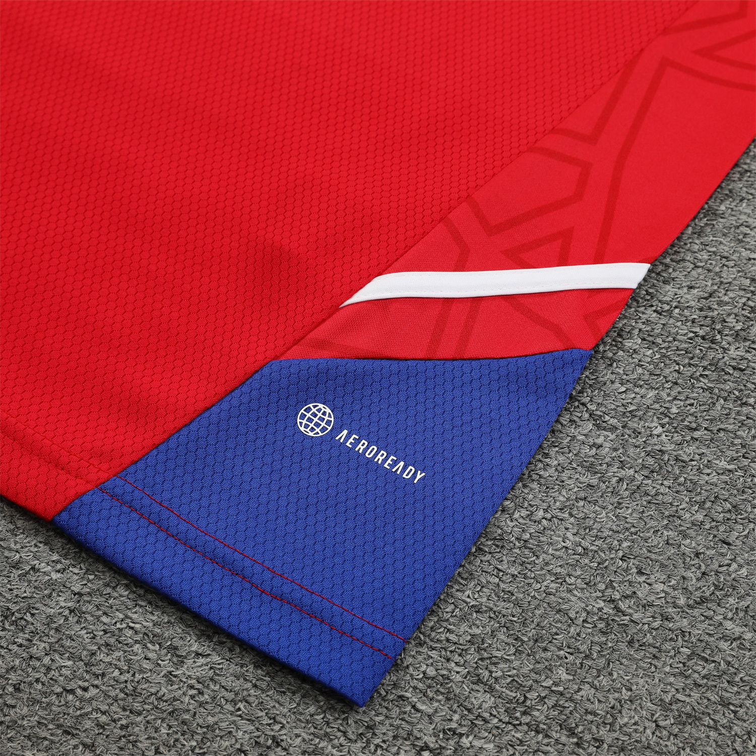 Bayern Munich 23-24 Red BlueTraining Vest Suit - UnitedFutballJersey