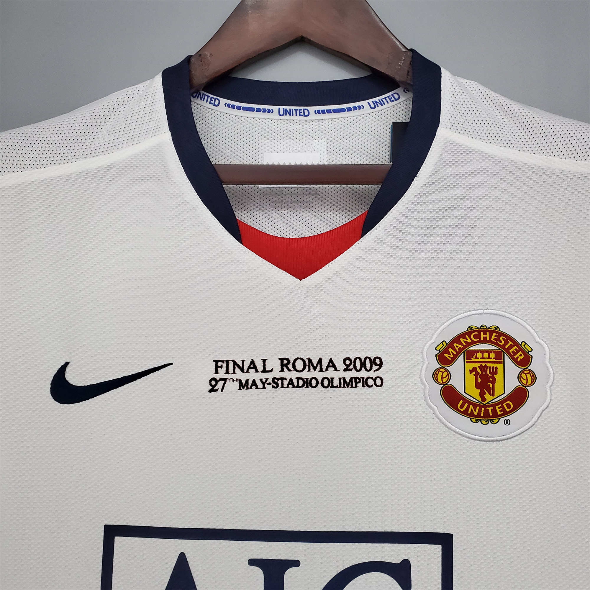 Retro Manchester United 08-09 Away Jersey - Champions League Final Version - UnitedFutballJersey