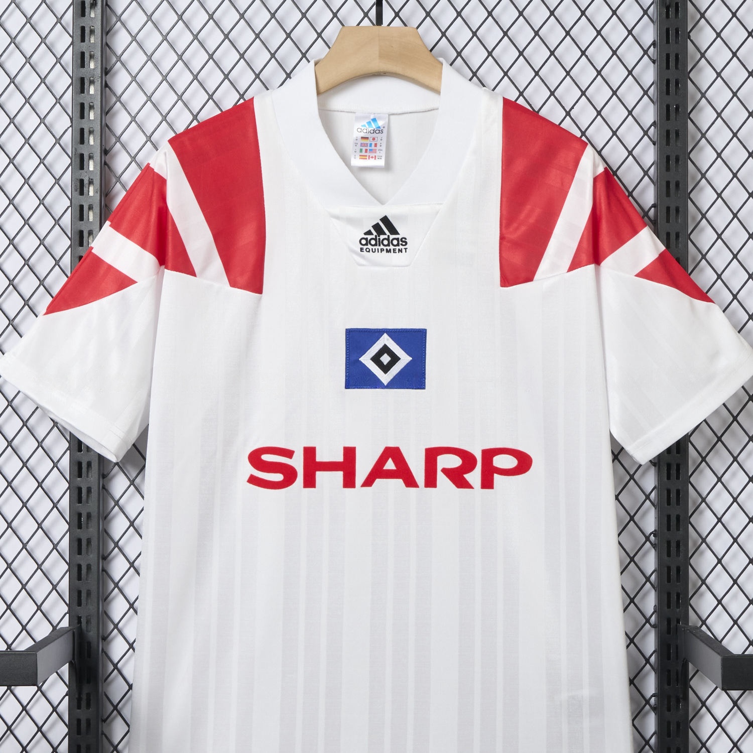 Retro Hamburger SV 1992-93 Home Jersey - UnitedFutballJersey
