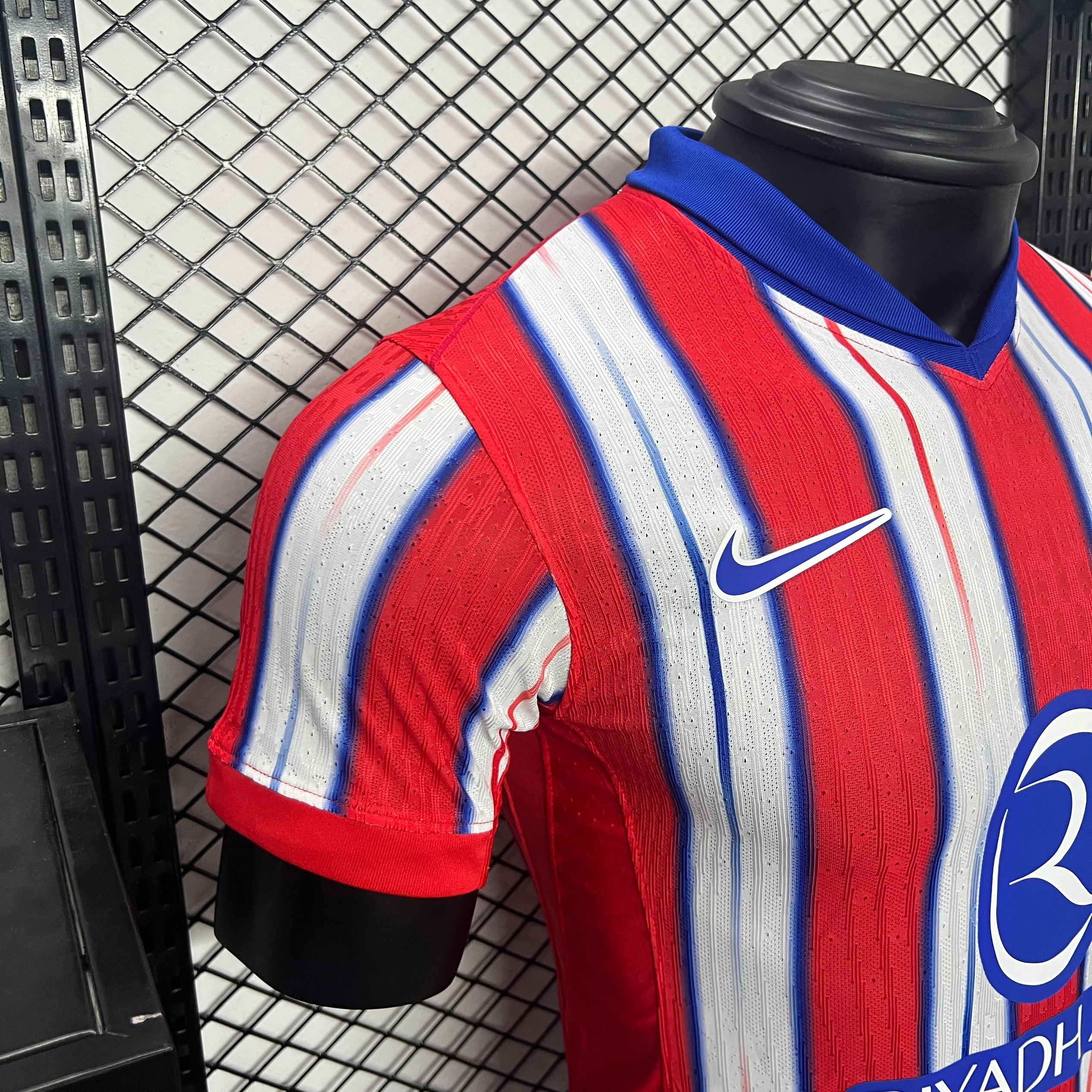 Atletico Madrid 24-25 Home Stadium Jersey - Player Version - UnitedFutballJersey
