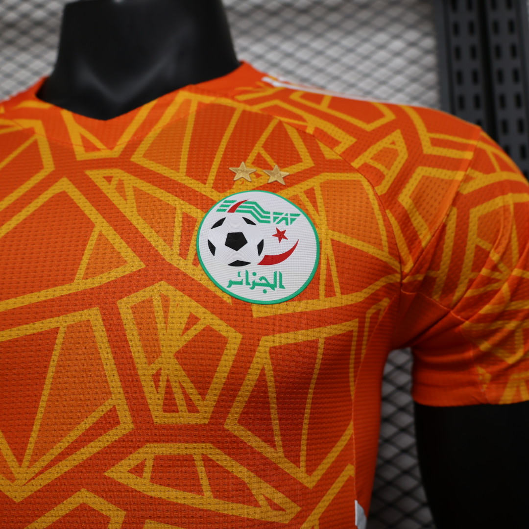 Algeria 23-24 Orange Jersey - Player Version - UnitedFutballJersey