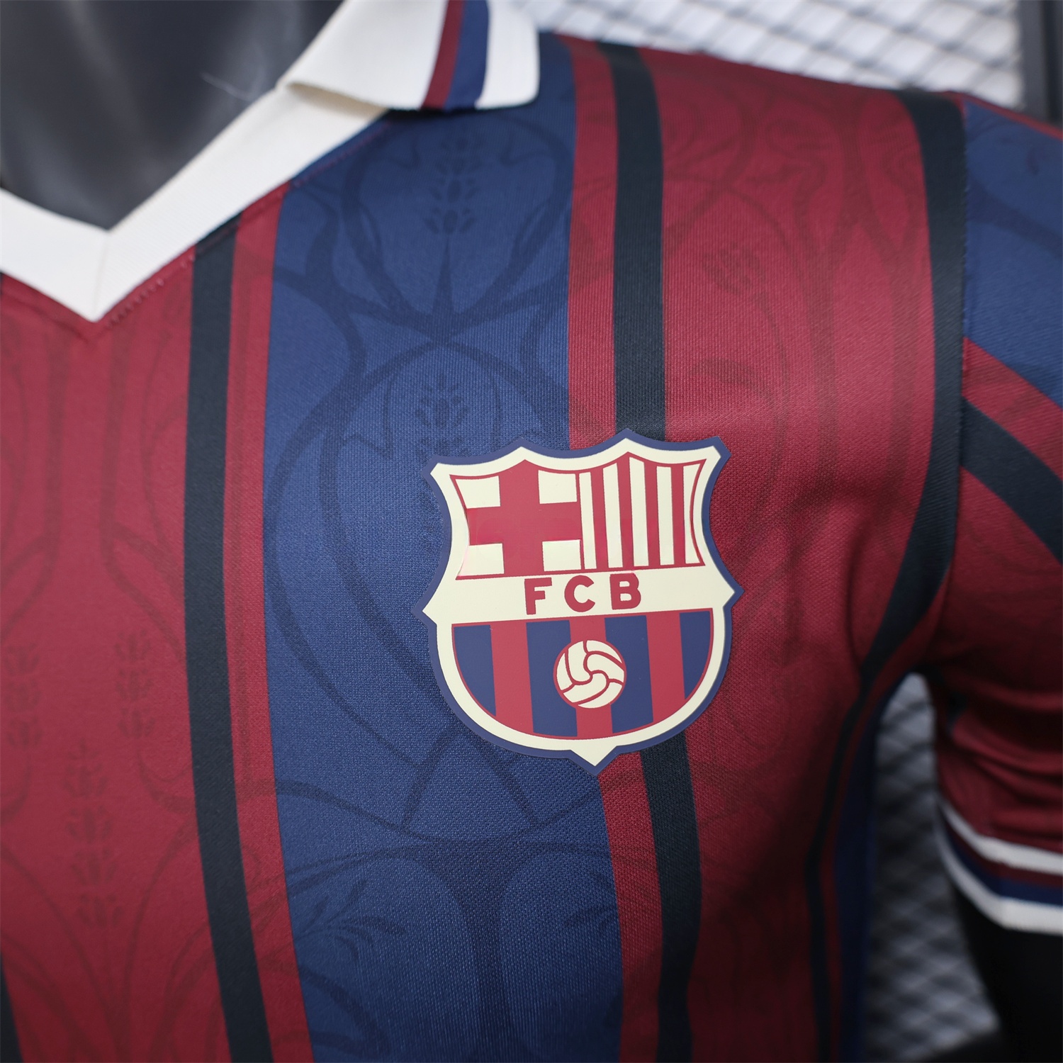 B.A.R.S.A 25-26 125th Anniversary Retro Style Jersey - Player Version - UnitedFutballJersey