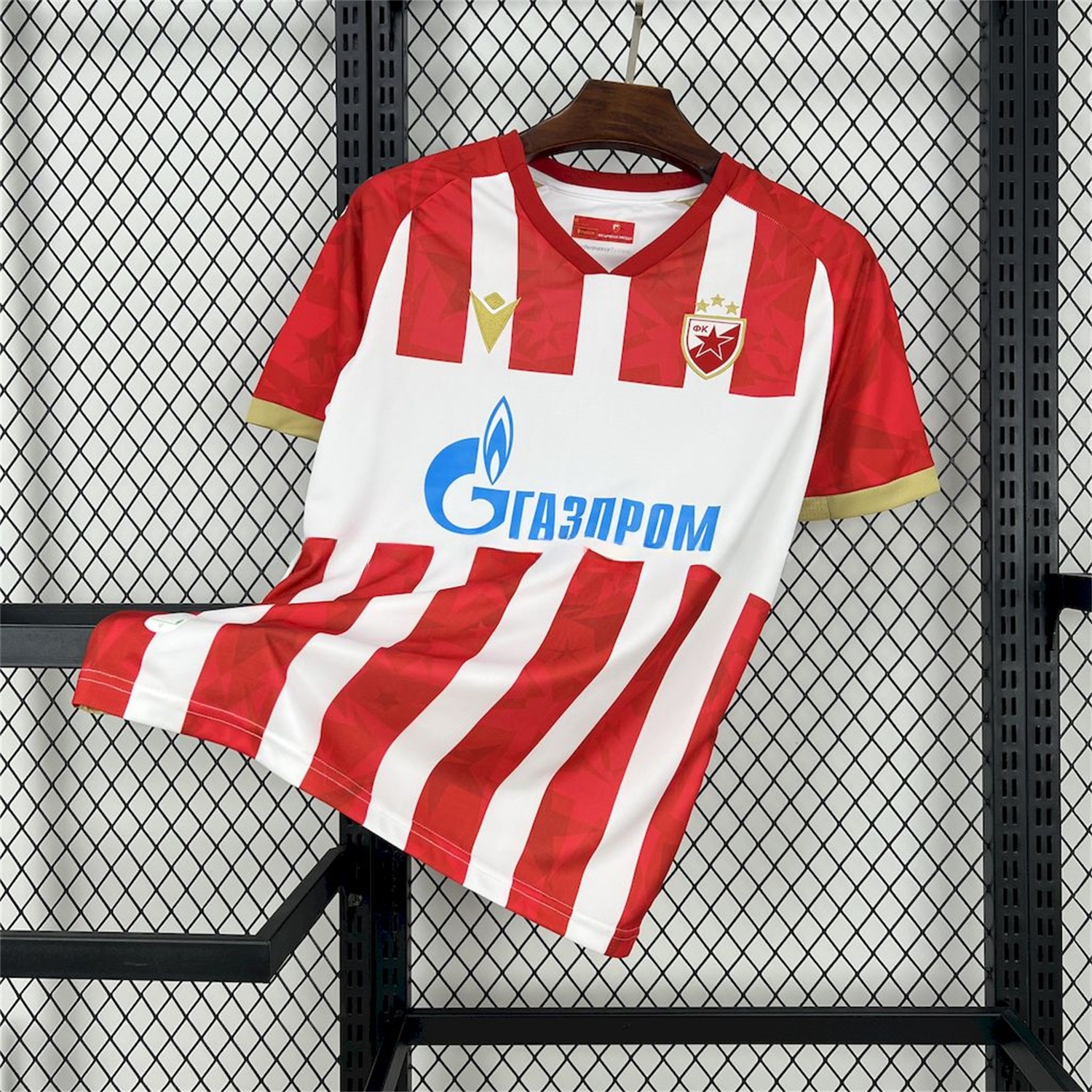 Red Star Belgrade 24-25 Home Jersey - Fans Version - UnitedFutballJersey