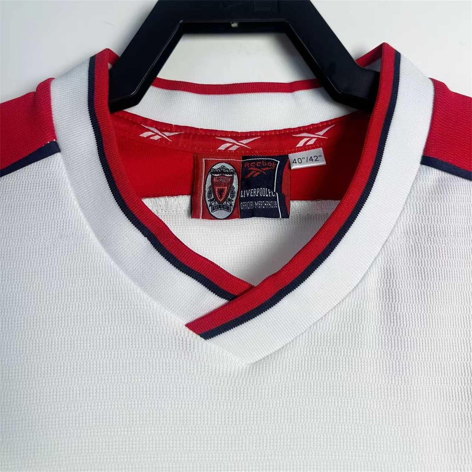 Retro Liver.pool 1998-99 Away White Jersey - UnitedFutballJersey