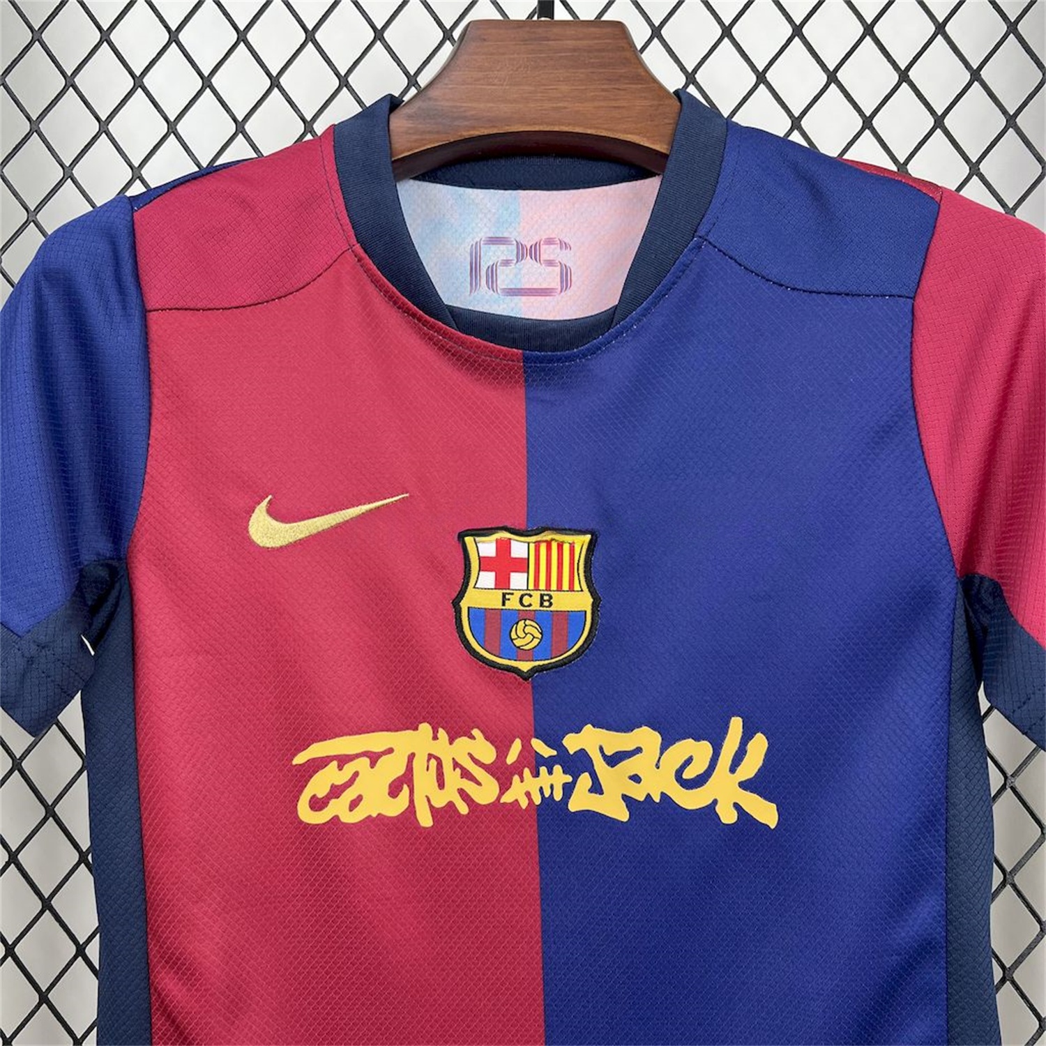 B.A.R.S.A x Travis Scott New 24-25 Home Kids Kit - UnitedFutballJersey