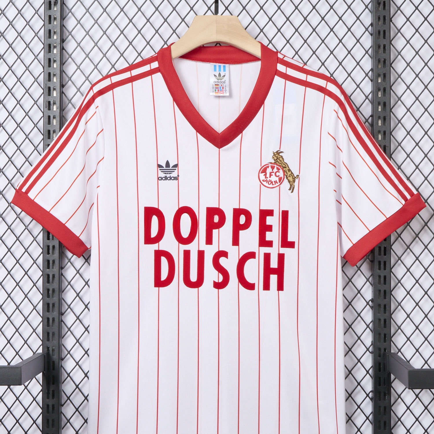 Retro 1. FC Köln 1982-83 Home Jersey - UnitedFutballJersey