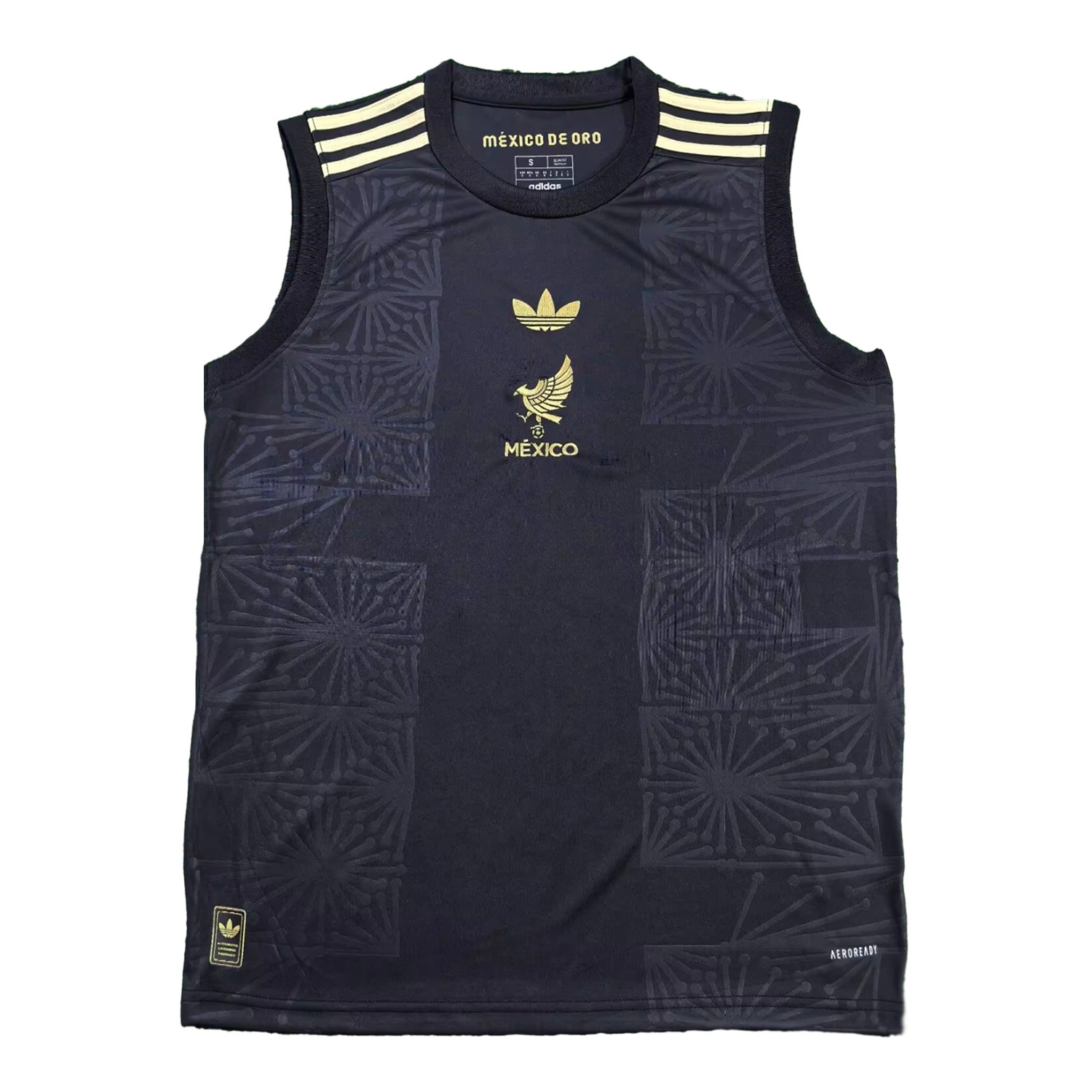 Mexico 2025 Gold Cup Black Special Edition Vest - UnitedFutballJersey