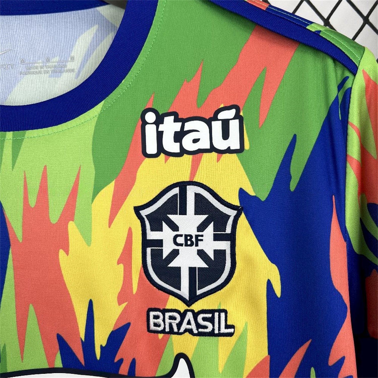 Brazil 25-26 Green Training Jersey - Fans Version - UnitedFutballJersey