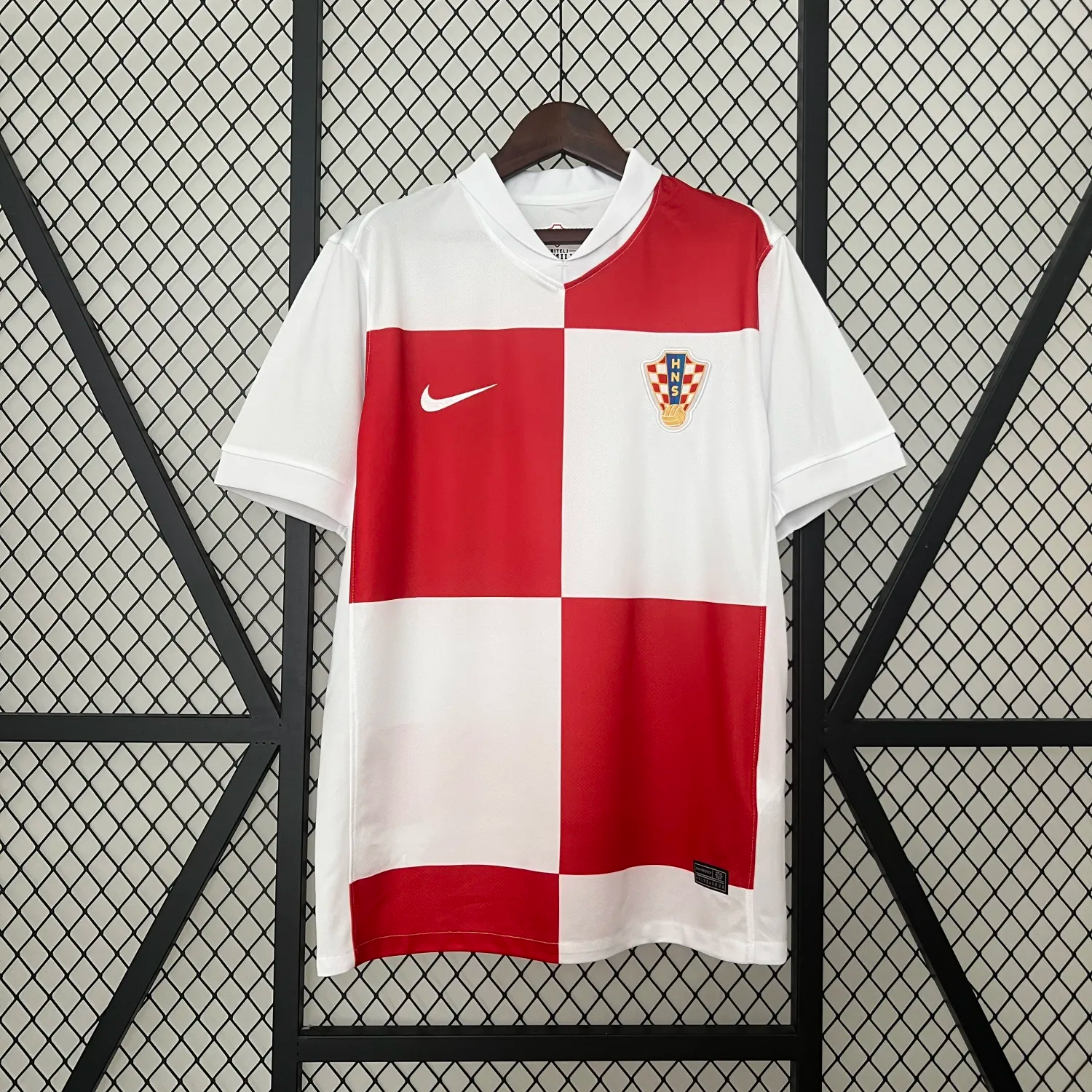 Croatia 2024 Home Stadium Jersey - Fans Version - UnitedFutballJersey