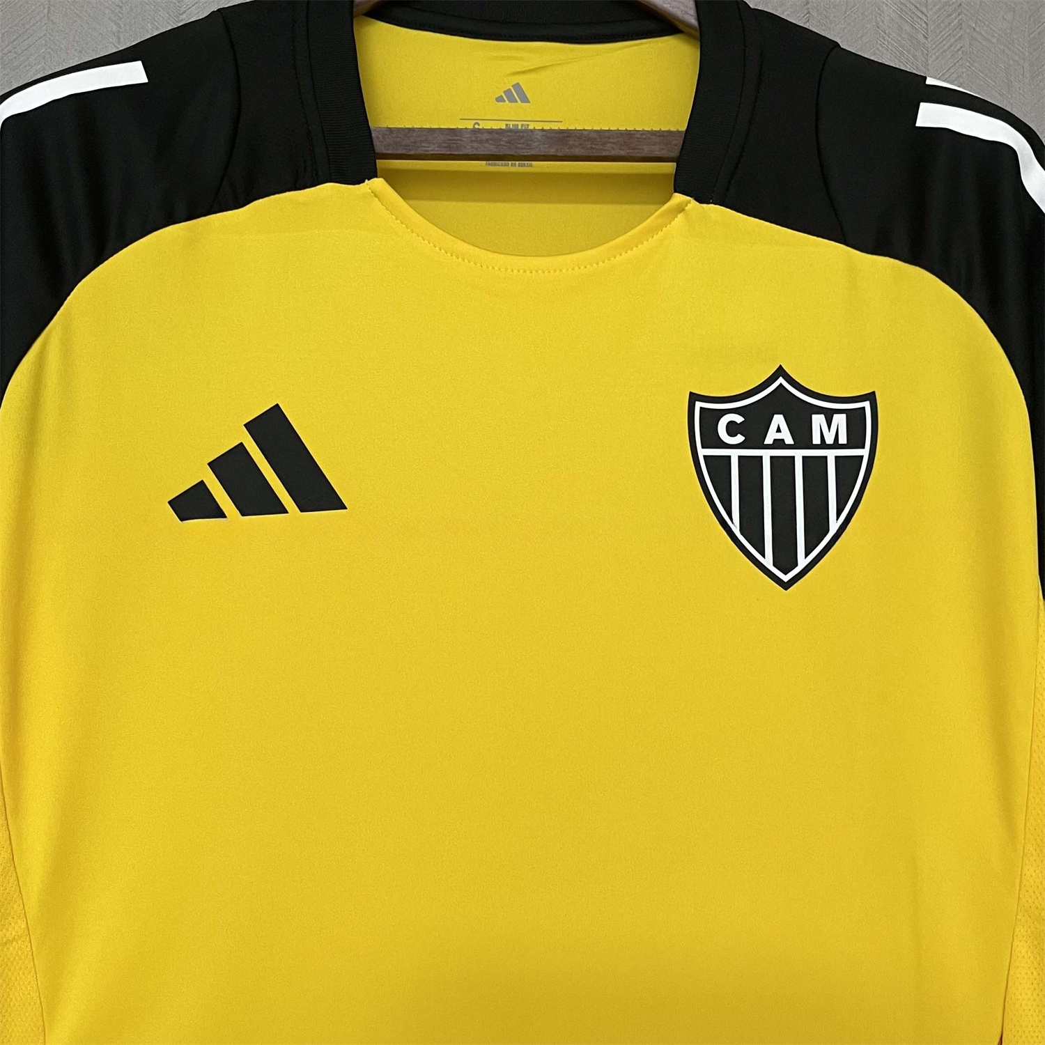 Atletico Mineiro 25-26 Yellow Pre-Match Training Unsponsored Jersey - Fans Version - UnitedFutballJersey