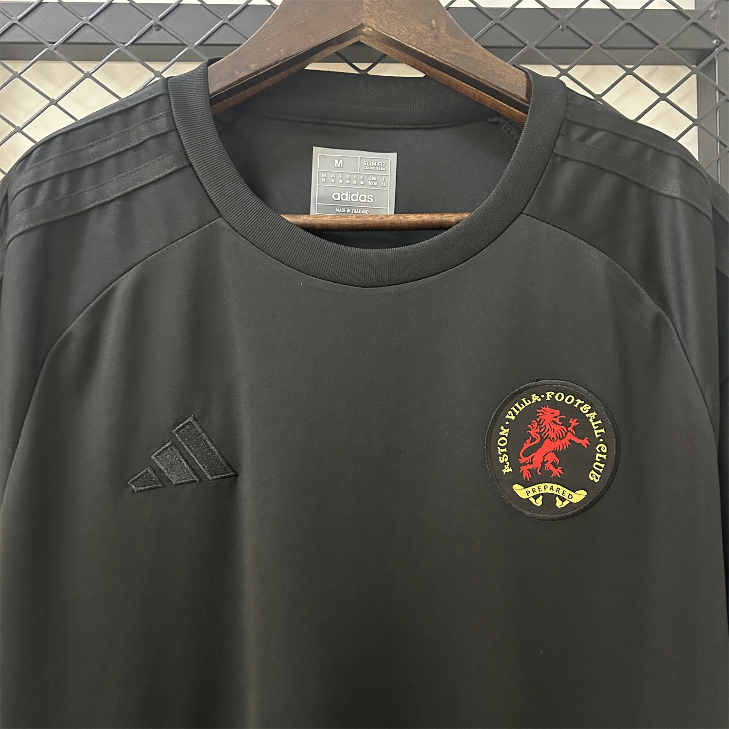 Aston Villa 24-25 Black 150th Anniversary Jersey - Fans Version - UnitedFutballJersey