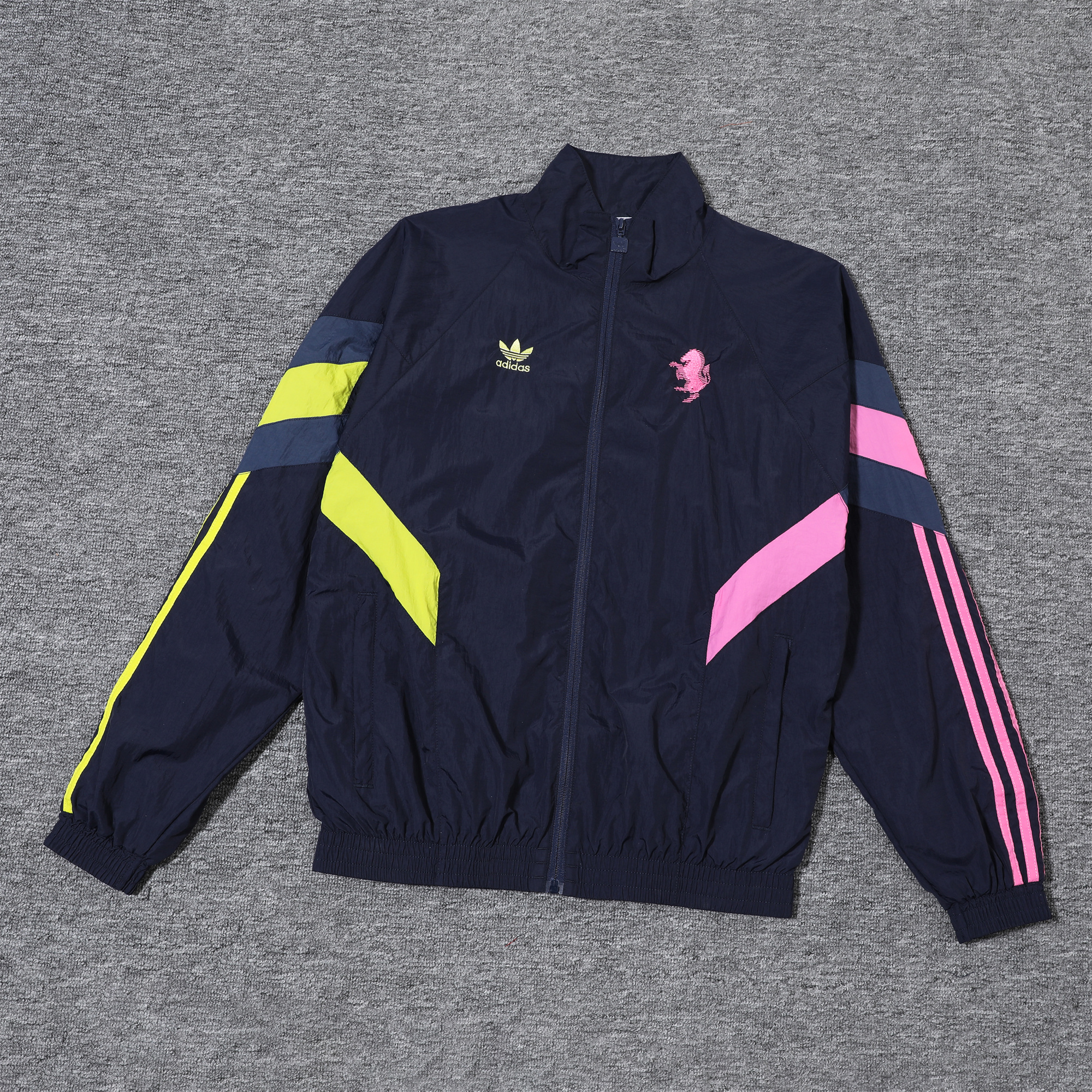 Juventus 24-25 Originals LFSTLR Windbreaker Suit - Deep Blue Jackets & Pants - UnitedFutballJersey