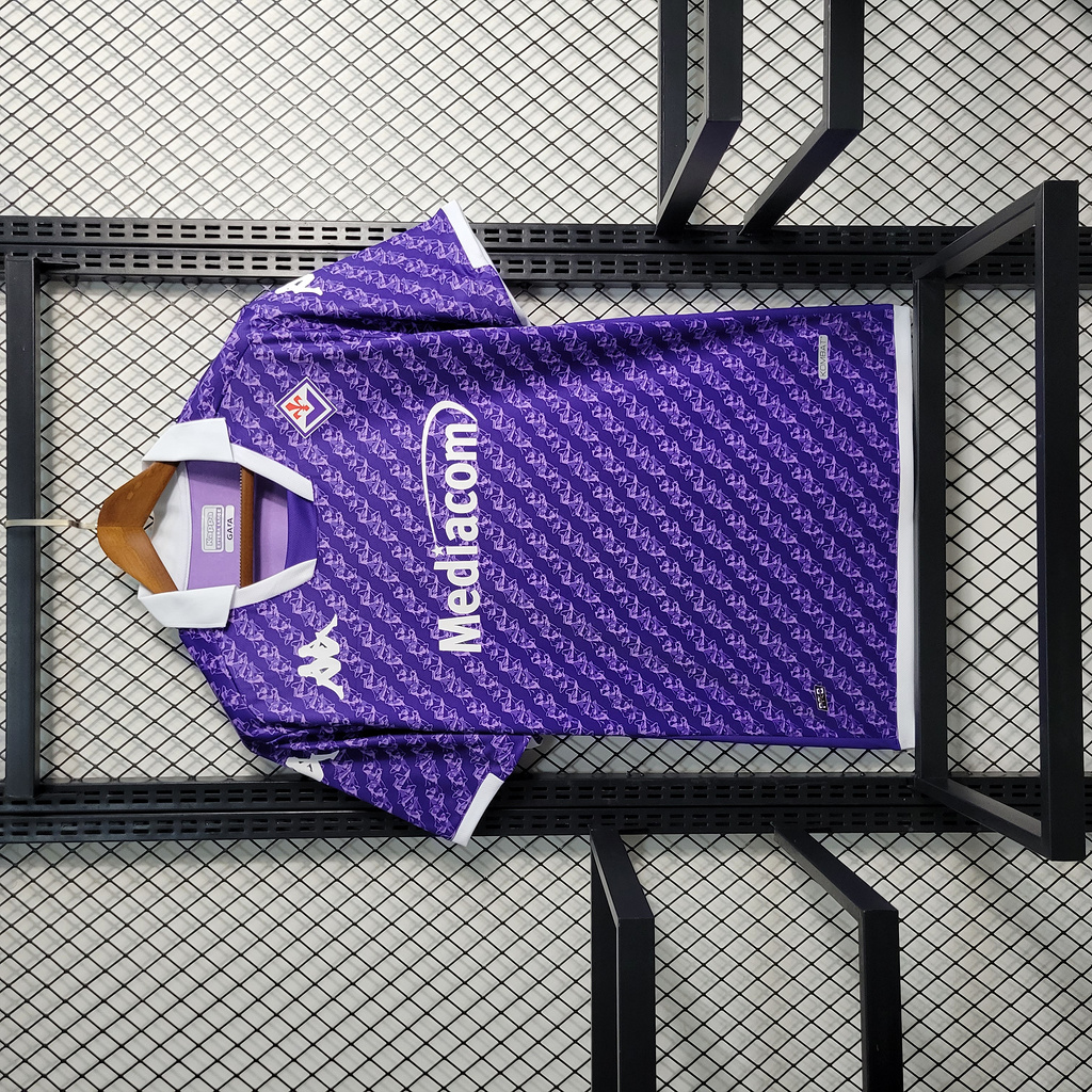 Fiorentina 23-24 Home Stadium Jersey - Fans Version - UnitedFutballJersey