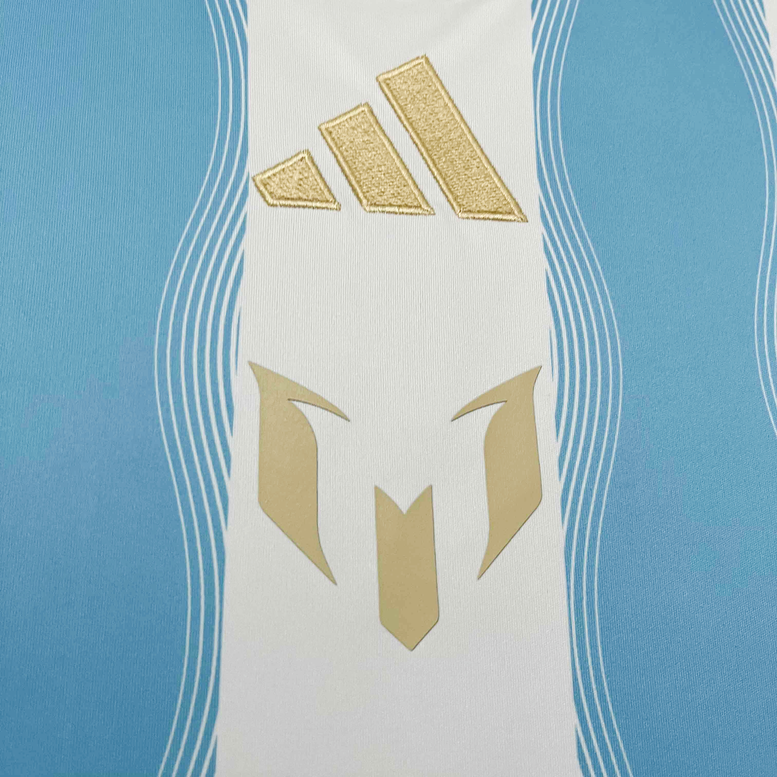 Argentina M-E-.S-S-I 2024 White Training Jersey - Fans Version - UnitedFutballJersey